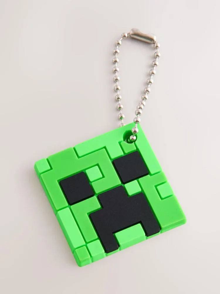 Schwarz - Minecraft Turnschuhe mit elastischen Schnürsenkeln