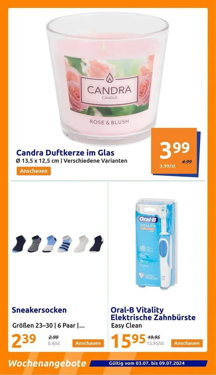 Action Flugblatt Bis 09.07.2024 von 4. Juli bis 18. Juli 2024 - Flugblätt seite 4