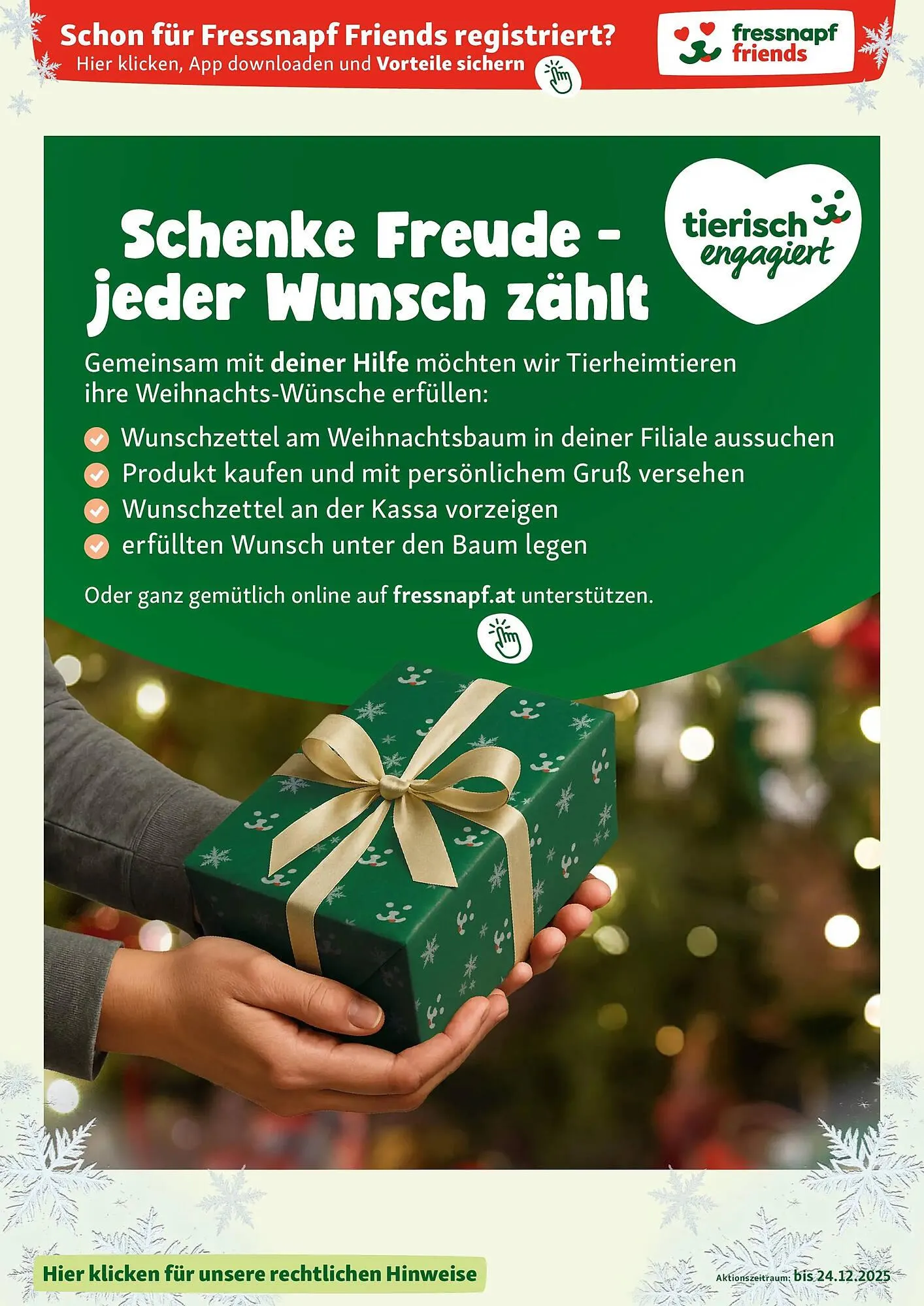 Fressnapf Flugblatt von 17. Dezember bis 20. Dezember 2025 - Flugblätt seite  9