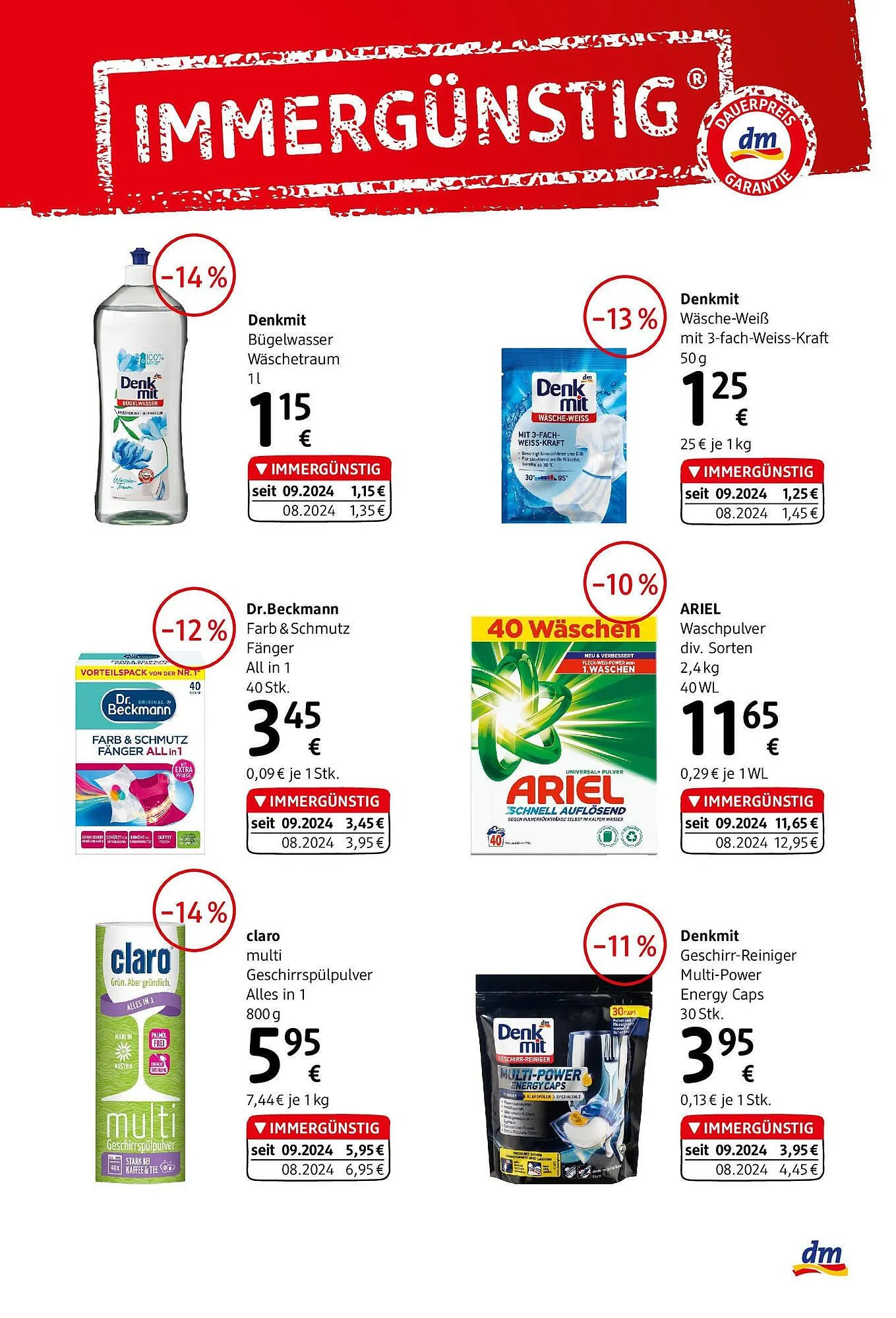 dm Flugblatt von 26. September bis 30. Oktober 2024 - Flugblätt seite 10