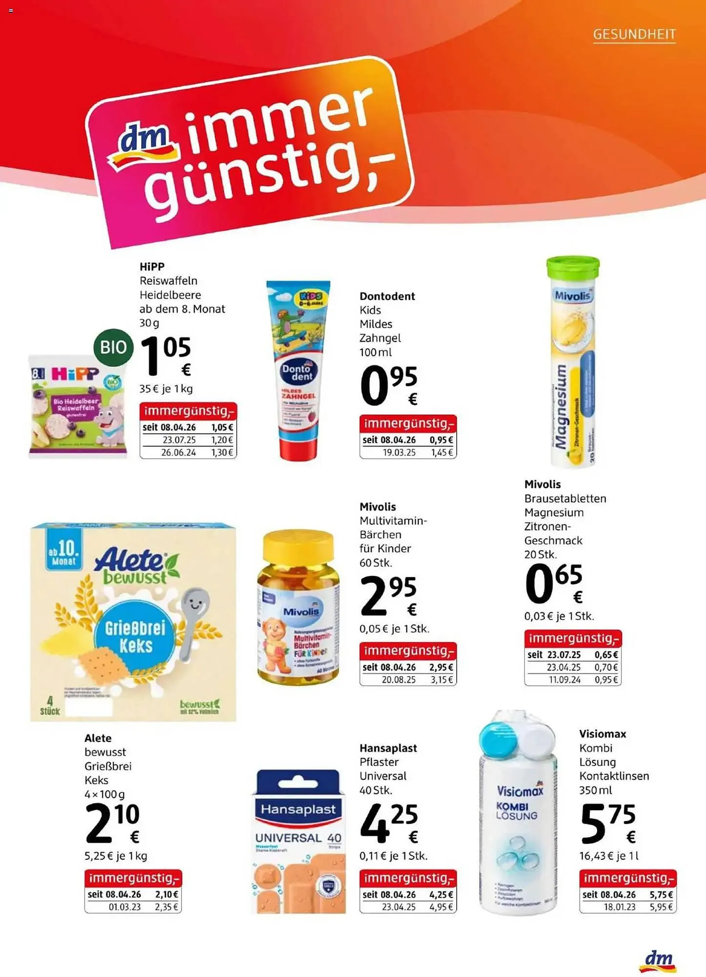 Dm Flugblatt von 9. April bis 9. Mai 2026 - Flugblätt seite 21