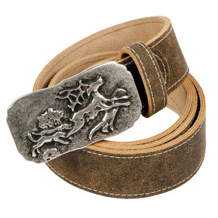 Karlinger Ledergürtel stein