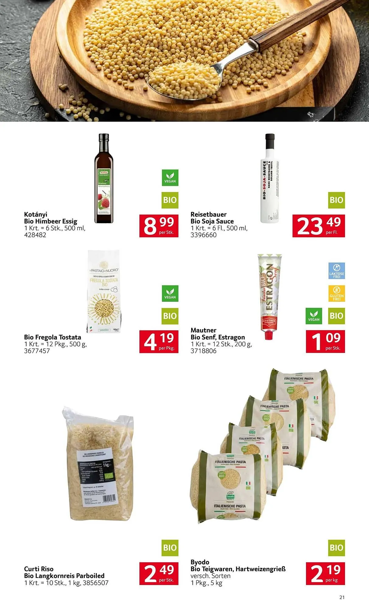 Transgourmet Flugblatt von 26. Jänner bis 22. Februar 2026 - Flugblätt seite  21