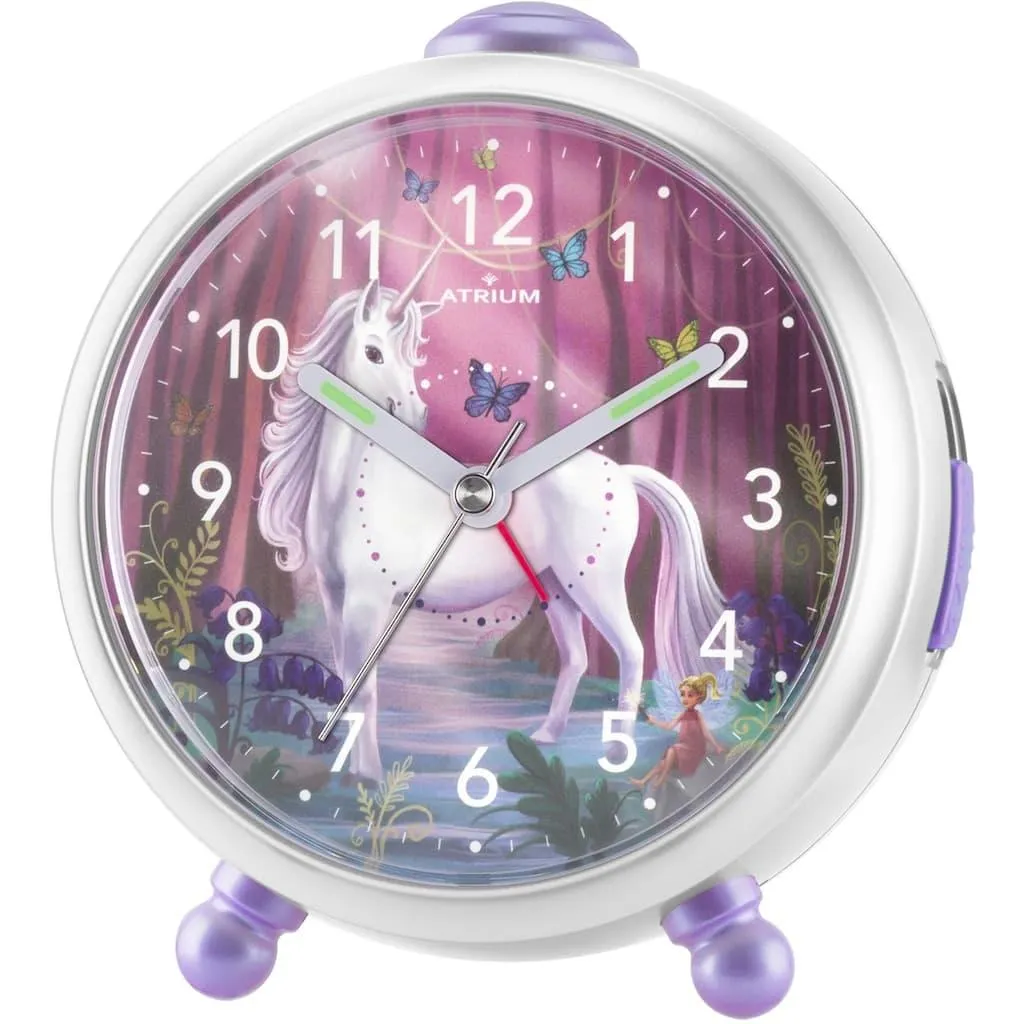 Atrium Quarzwecker »A932-0« Kinderwecker,Geschenkidee,Mädchen,Kinderzimmer,Schulanfang,Geburtstag