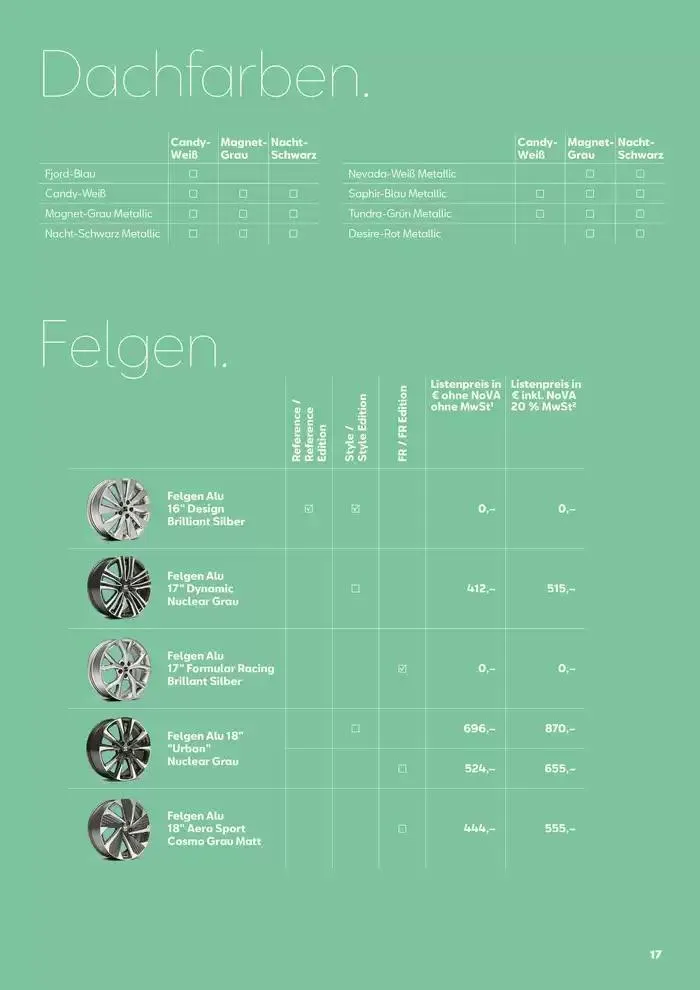 Seat Arona von 31. Jänner bis 22. Jänner 2026 - Flugblätt seite  17