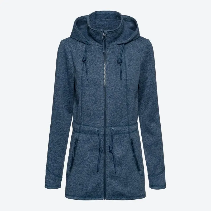 Damen-Jacke in Fleece-Optik