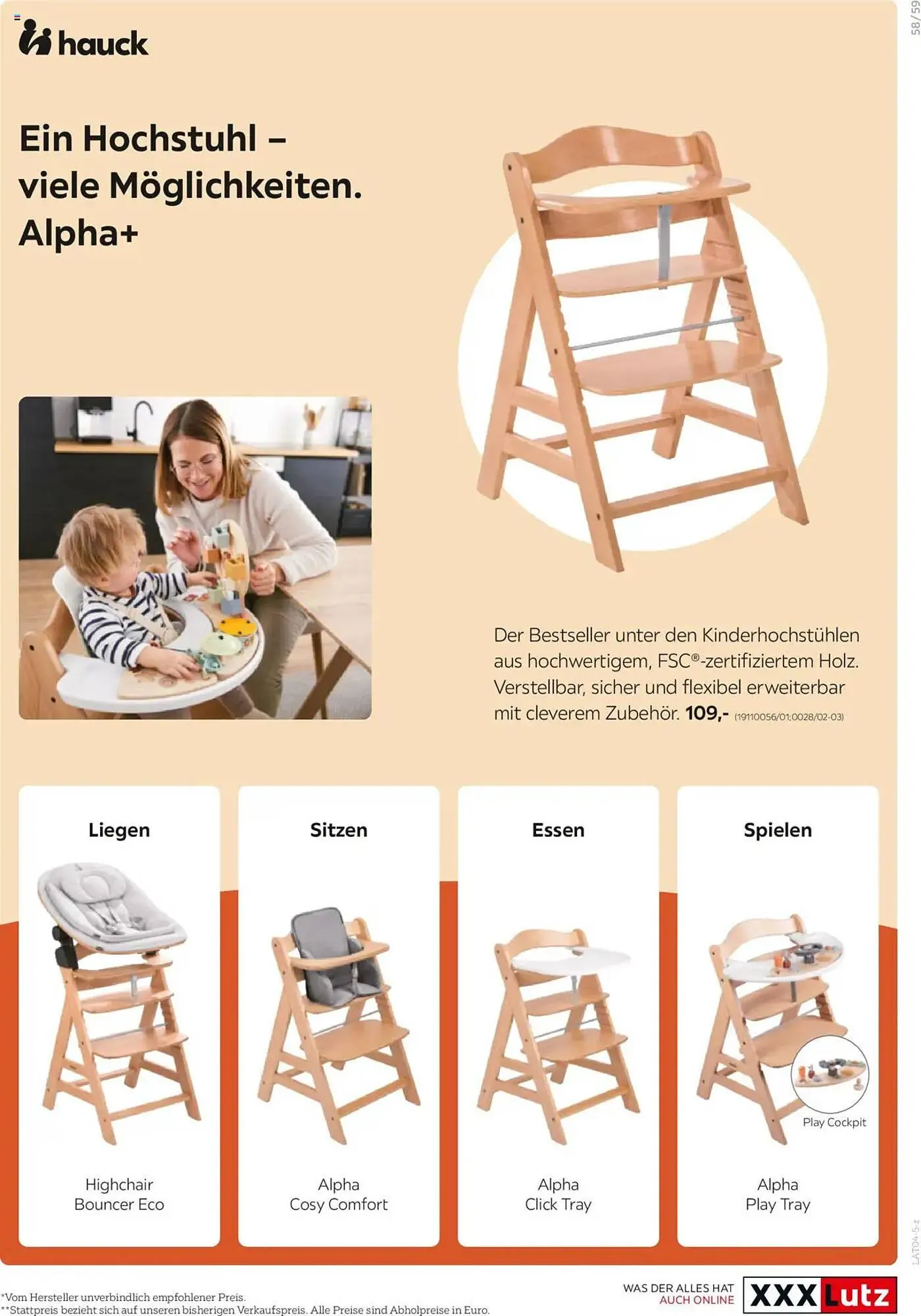 XXXLutz Flugblatt von 13. März bis 31. Dezember 2025 - Flugblätt seite  59