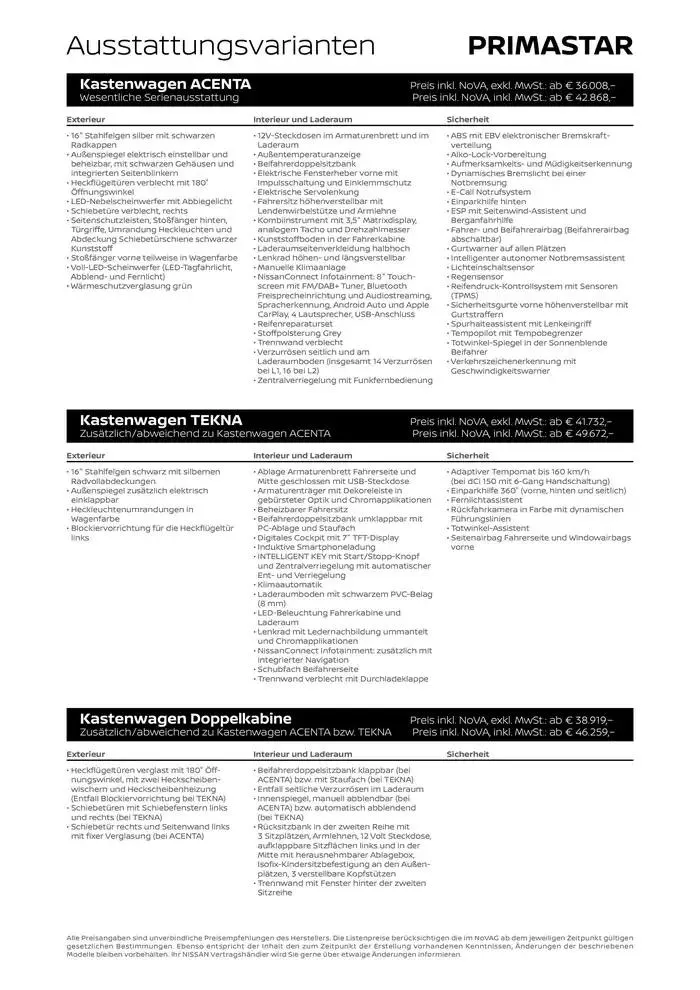 Primastar von 16. Oktober bis 16. Oktober 2025 - Flugblätt seite  2