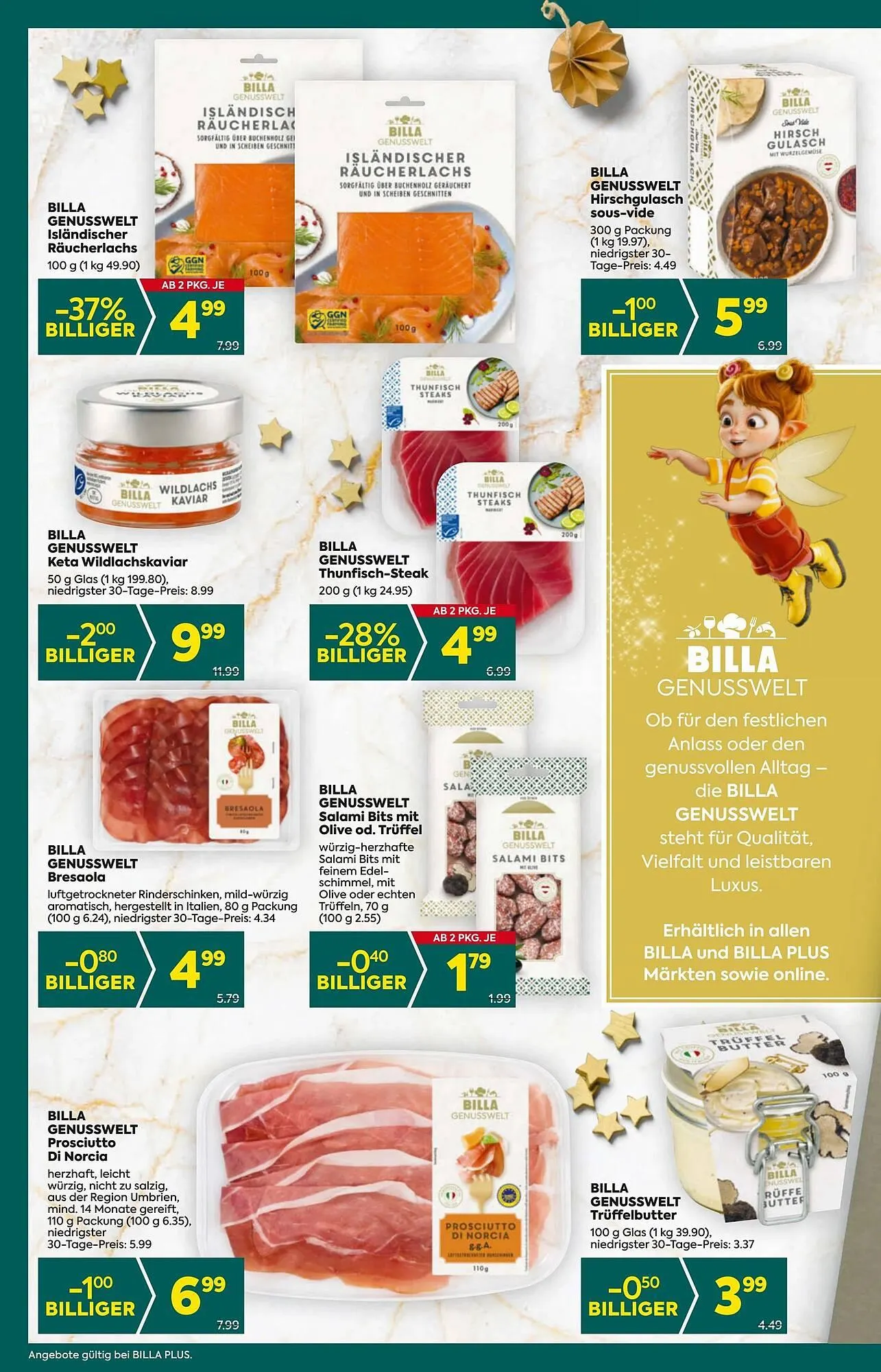 Billa Flugblatt von 4. Dezember bis 10. Dezember 2025 - Flugblätt seite  10