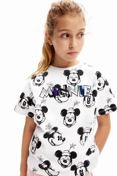 T-Shirt Minnie Maus Wendepailletten