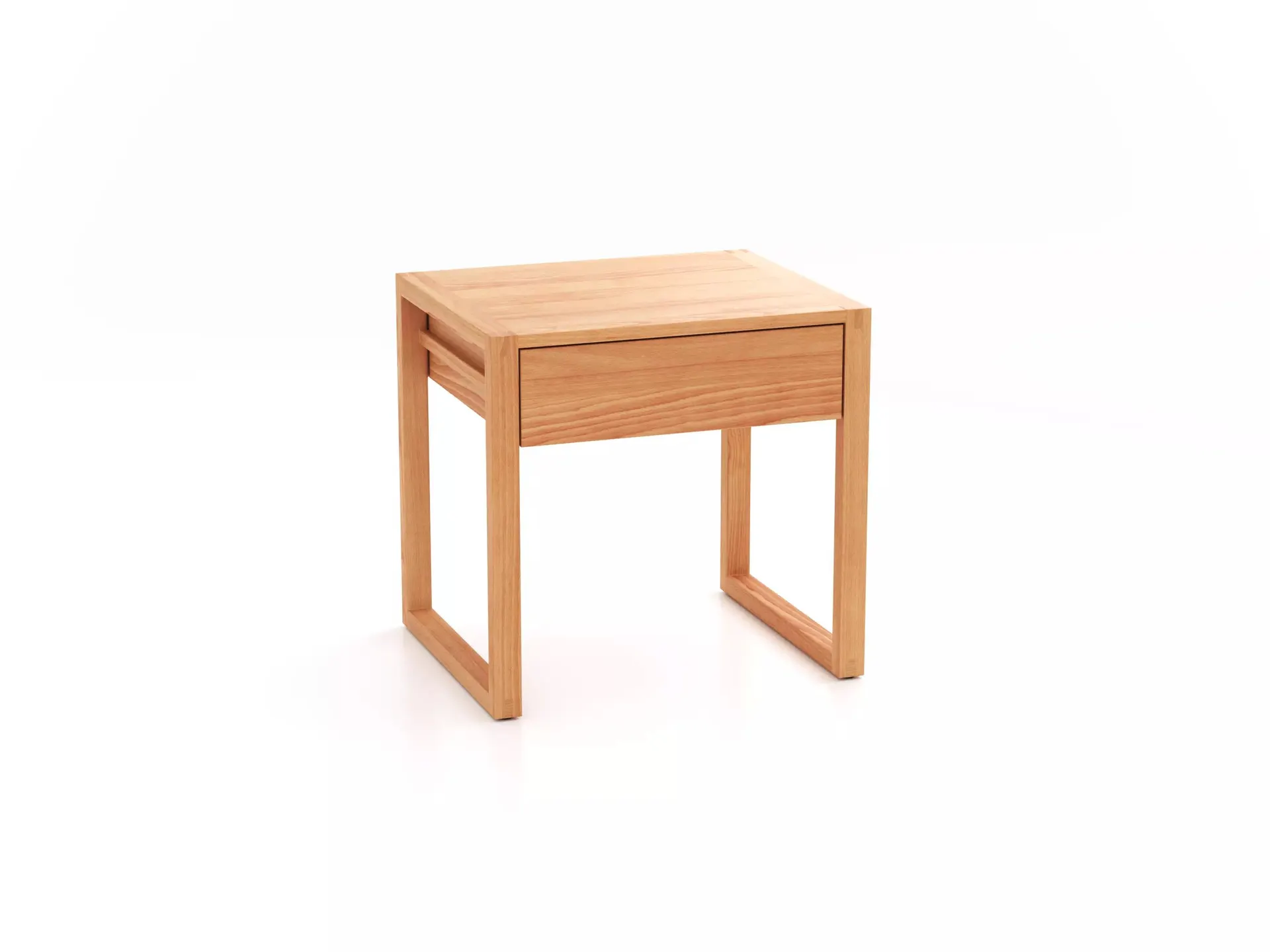 Bettkästchen Akato, B 50,2 x T 42 x H 48,9 cm, Buche