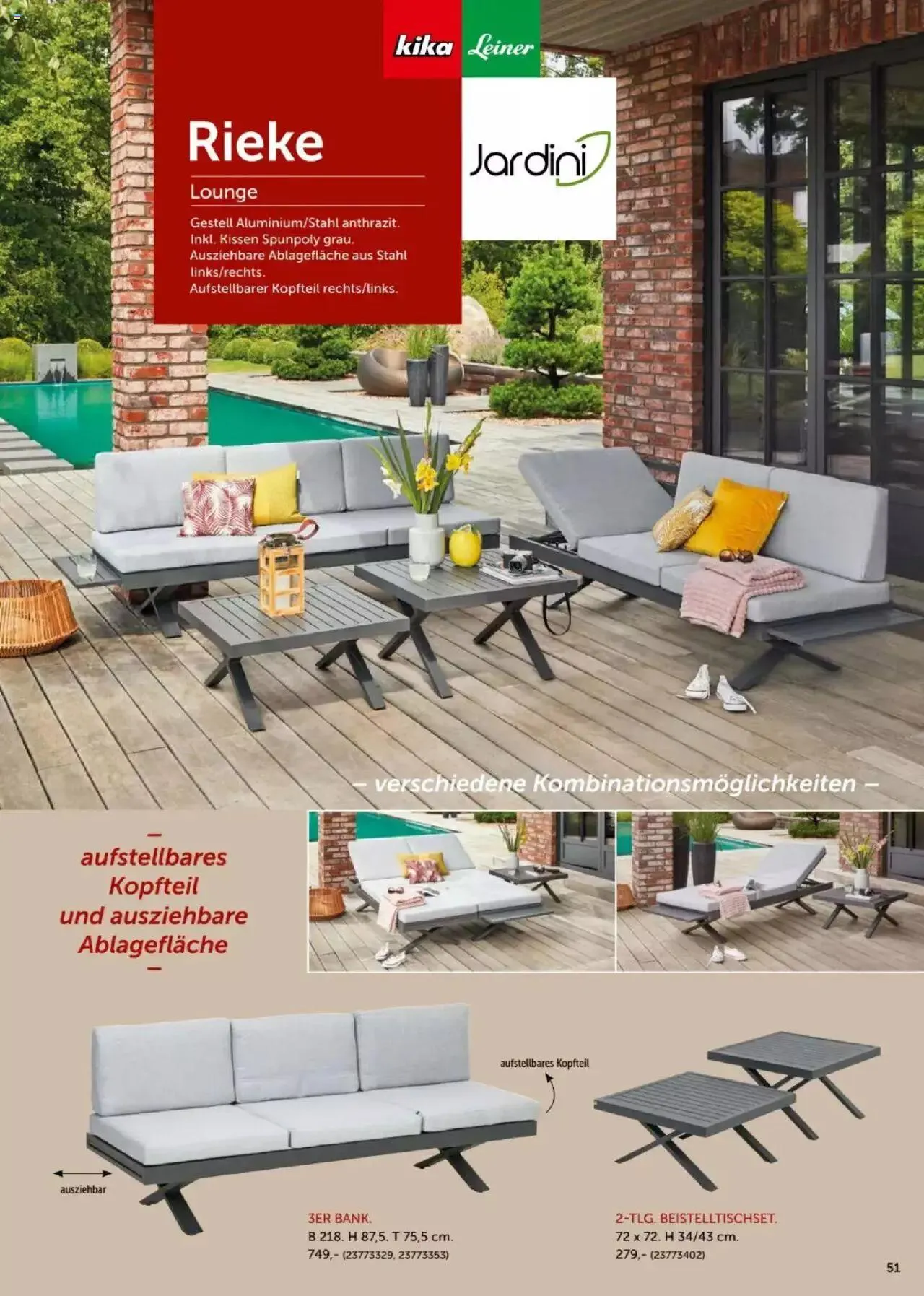 Leiner Garten Katalog 2024 von 4. März bis 30. September 2024 - Flugblätt seite 51