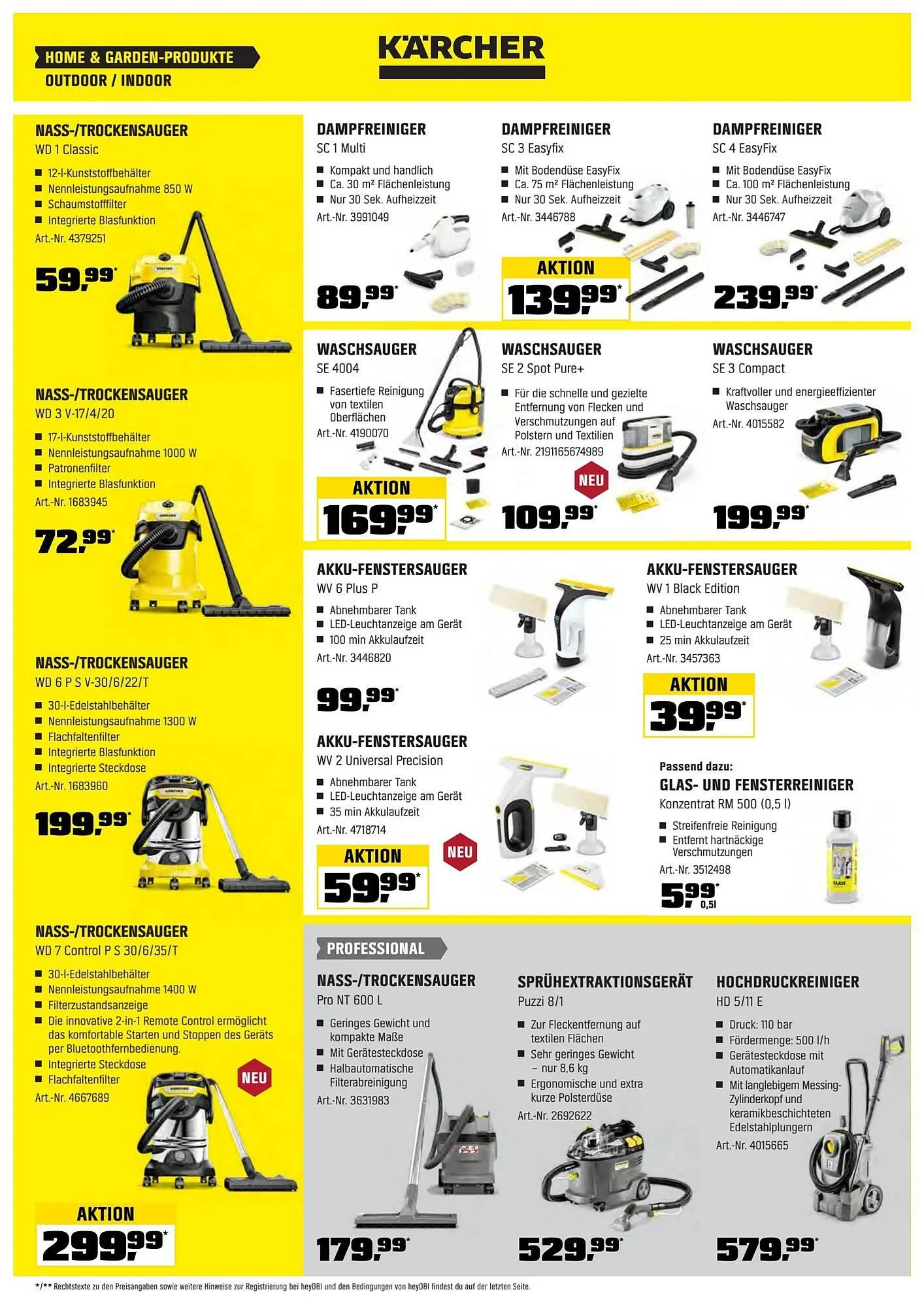OBI Flugblatt von 1. April bis 30. April 2026 - Flugblätt seite  11