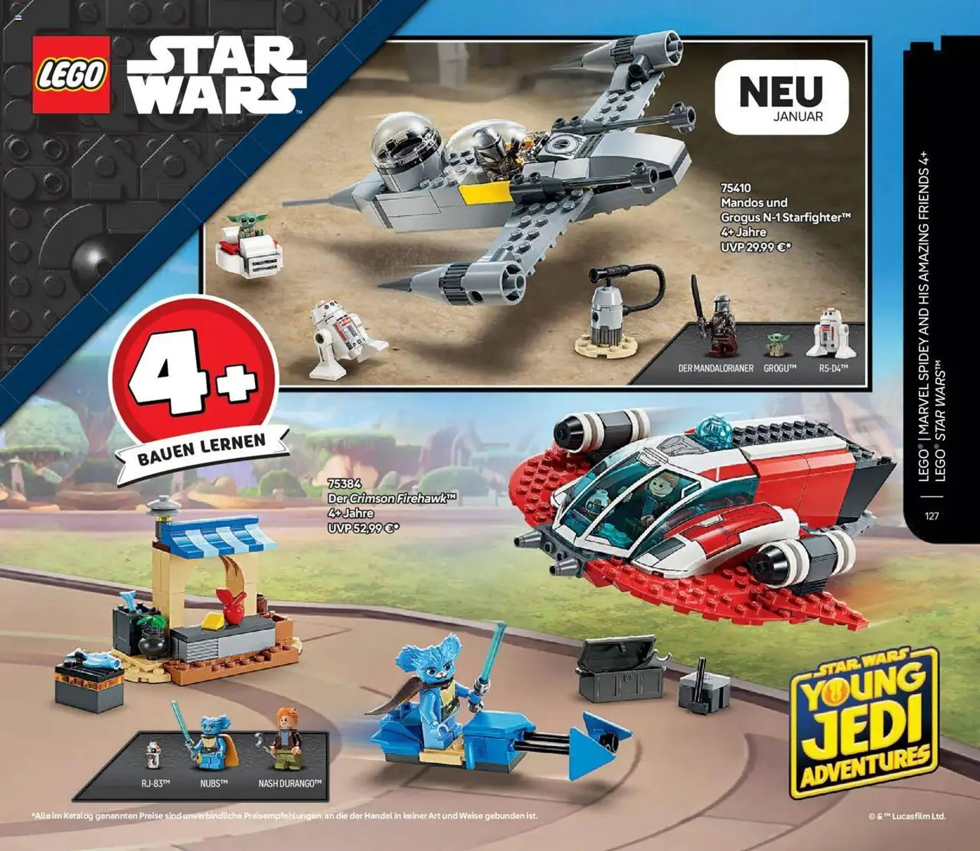 Lego Flugblatt von 3. Jänner bis 4. Juli 2025 - Flugblätt seite  129