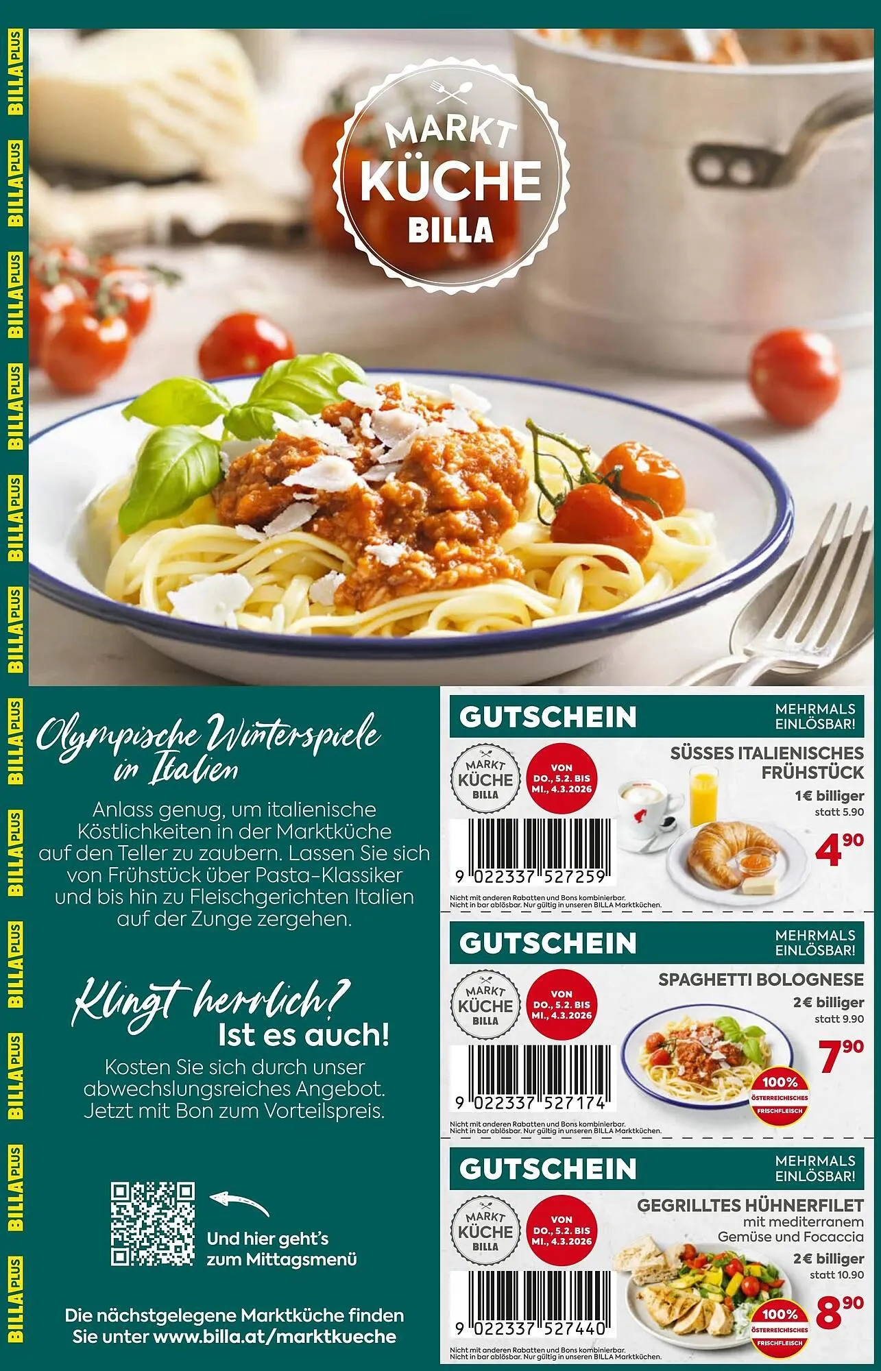 Billa Flugblatt von 5. Februar bis 4. März 2026 - Flugblätt seite 4