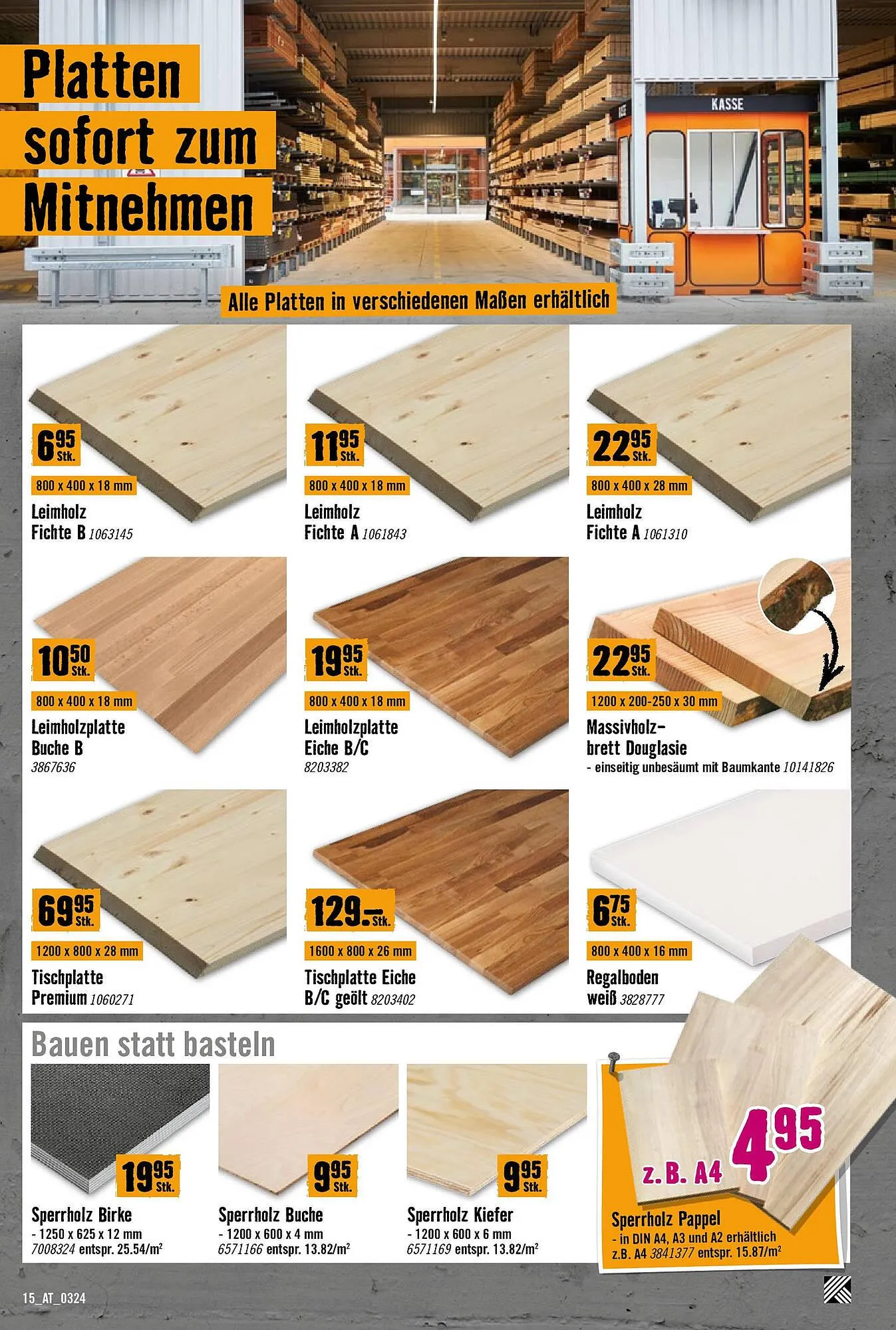 Hornbach Flugblatt von 5. März bis 5. April 2024 - Flugblätt seite  15