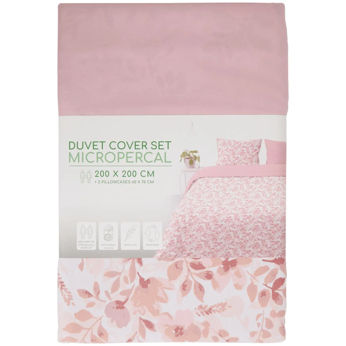 Completo copripiumino in microfibra