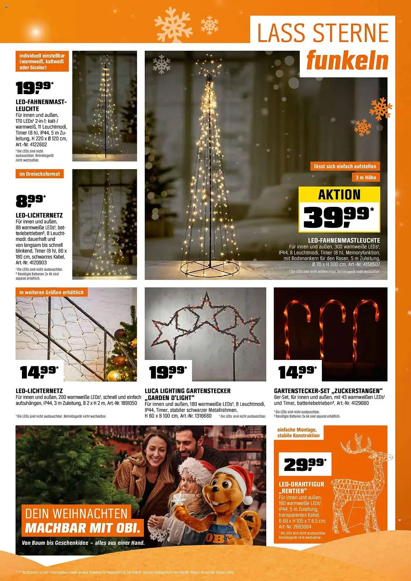 OBI Flugblatt von 14. November bis 30. November 2025 - Flugblätt seite 3