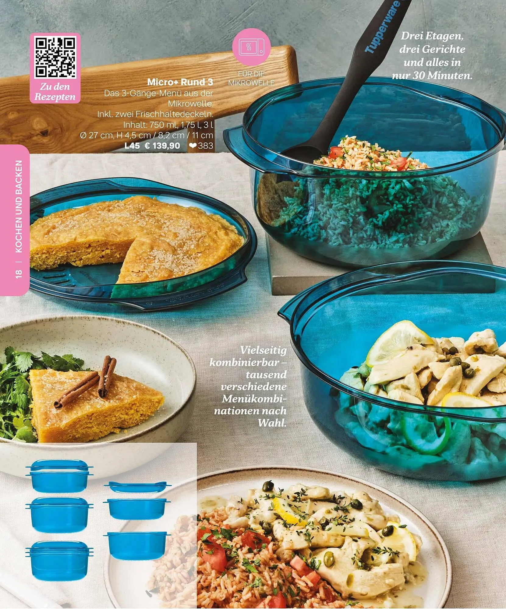 Tupperware Flugblatt von 6. März bis 31. August 2023 - Flugblätt seite 18