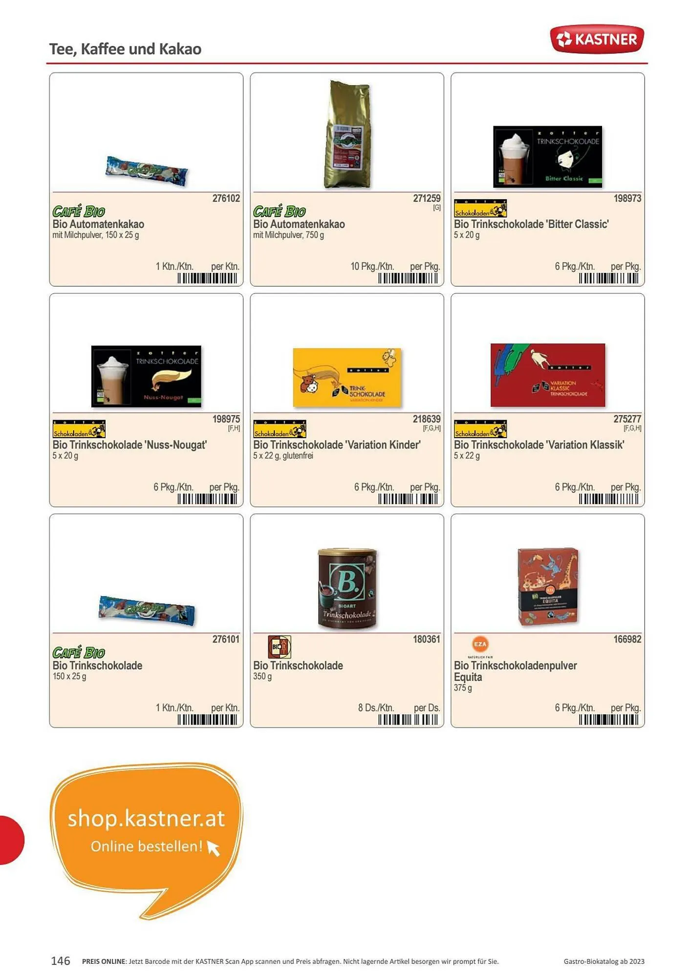 Kastner Flugblatt von 15. September bis 30. Dezember 2023 - Flugblätt seite  148