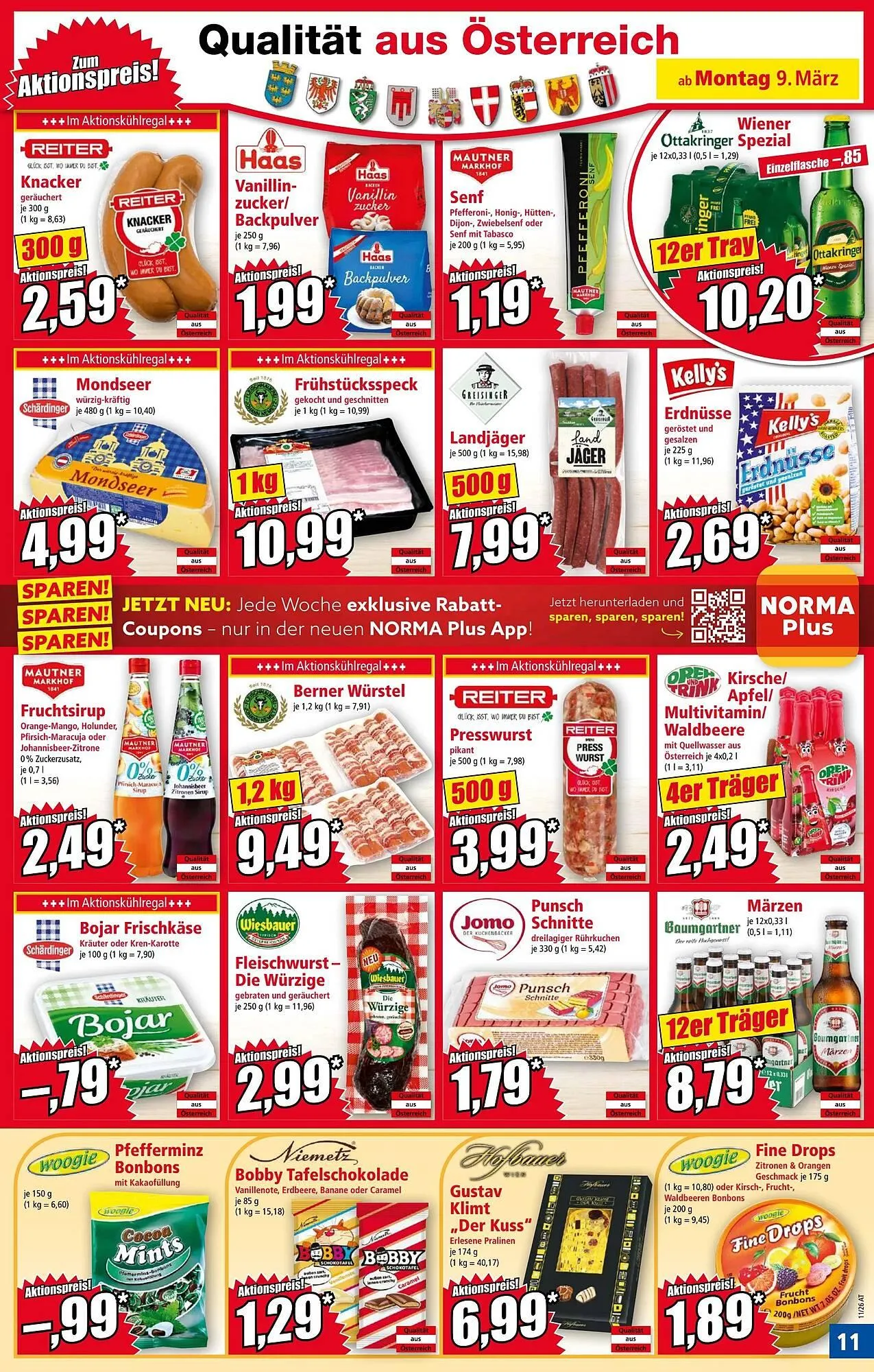 Norma Prospekt von 9. März bis 15. März 2026 - Flugblätt seite 11