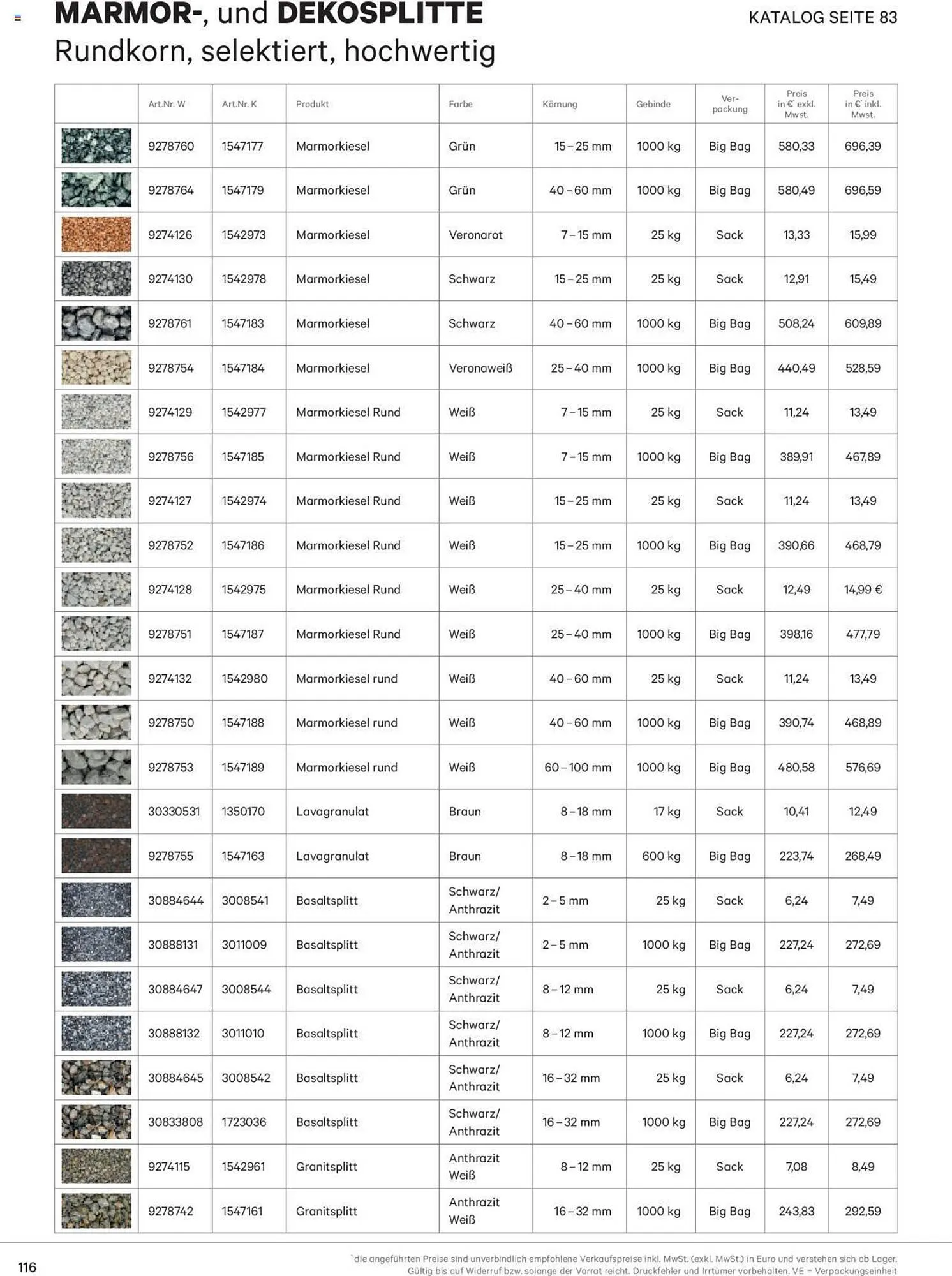 Lagerhaus Flugblatt von 2. März bis 31. Dezember 2023 - Flugblätt seite  116