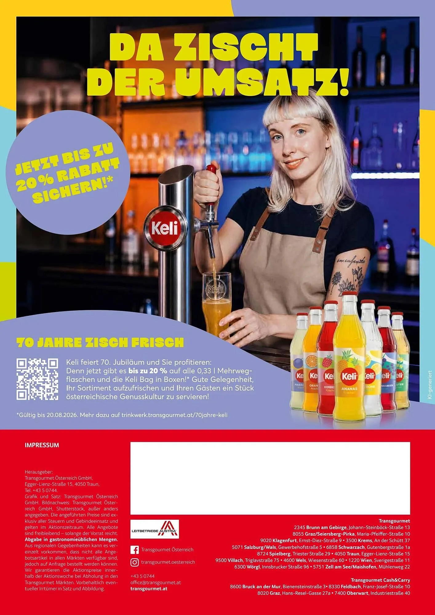 Transgourmet Flugblatt von 20. Juli bis 25. Juli 2026 - Flugblätt seite  27