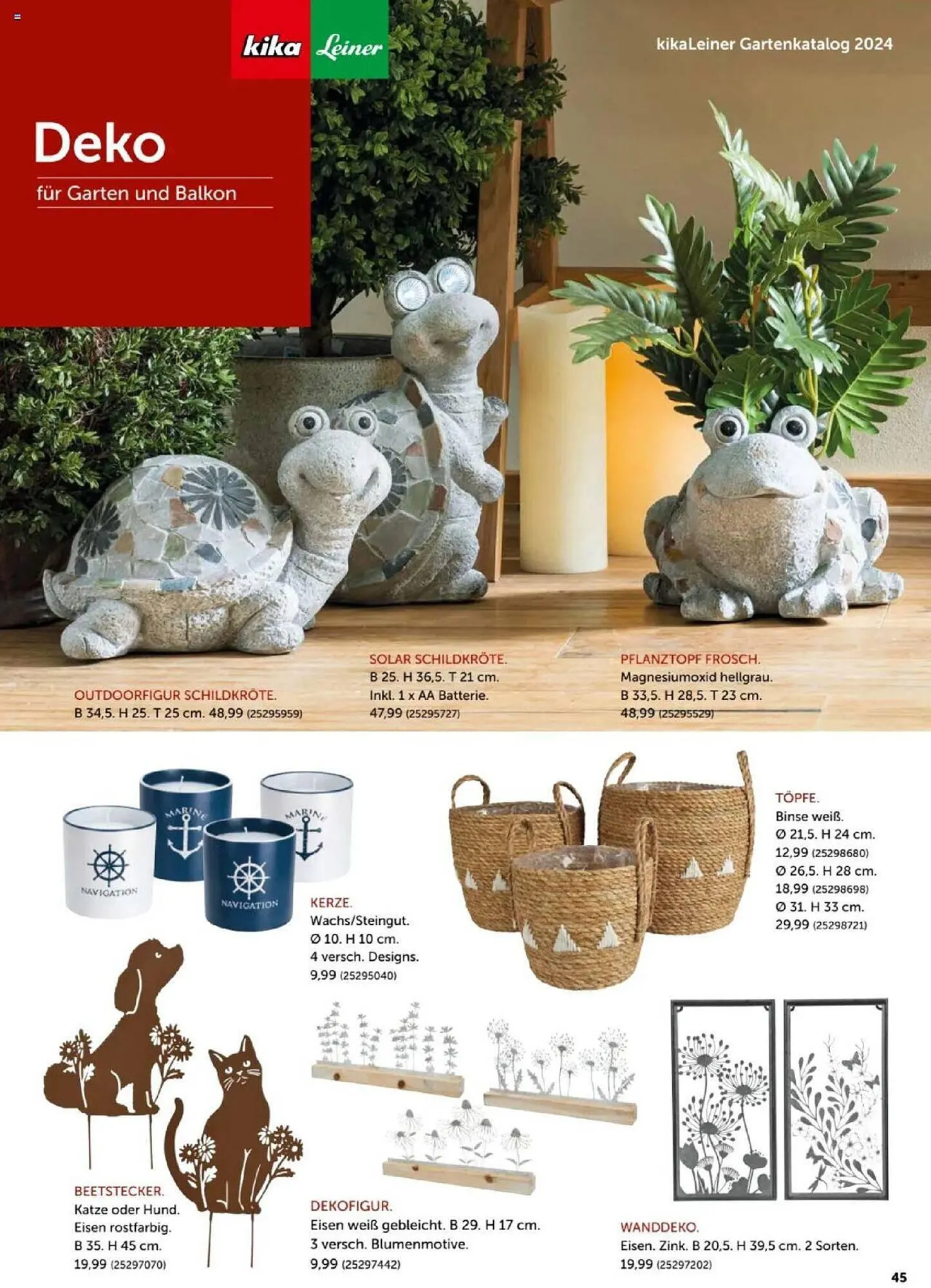 kika Flugblatt von 4. März bis 30. September 2024 - Flugblätt seite  45