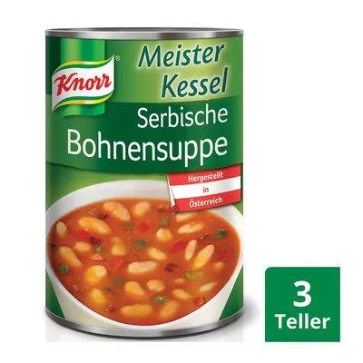 Knorr Meisterkessel Serbische Bohnensuppe