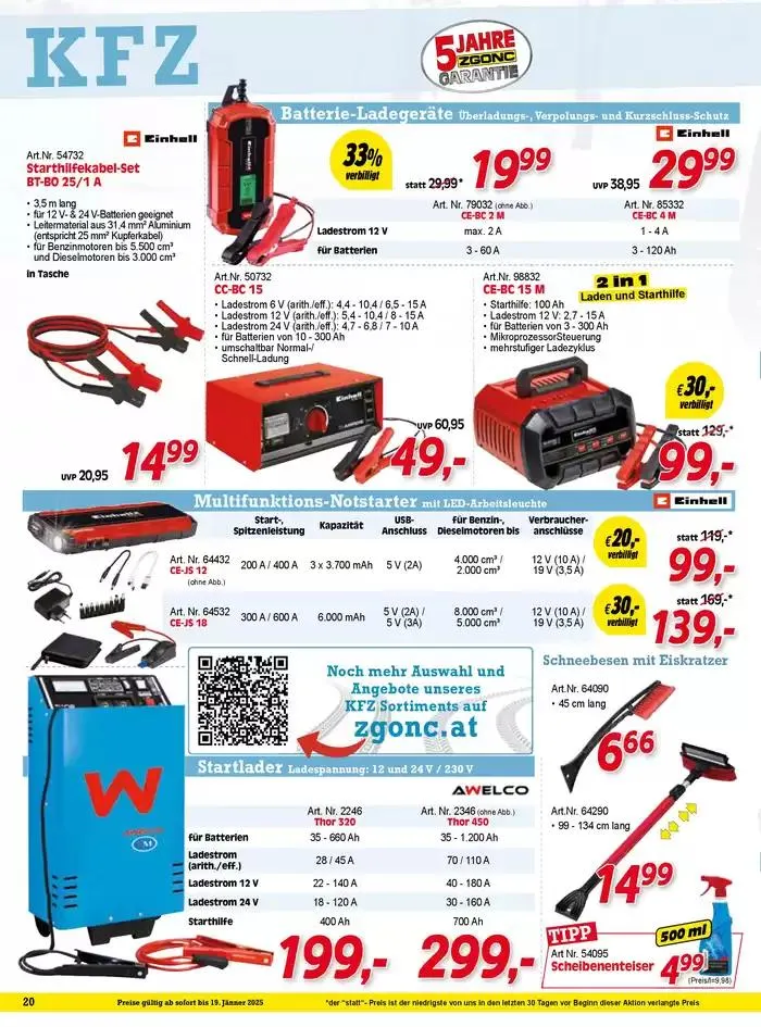 Jänner I 2025 von 27. Dezember bis 10. Jänner 2025 - Flugblätt seite 20