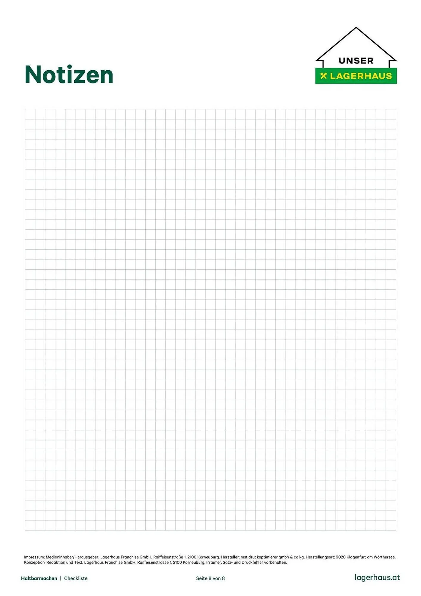 Salzburger Lagerhaus Flugblatt von 9. Oktober bis 5. November 2025 - Flugblätt seite  8