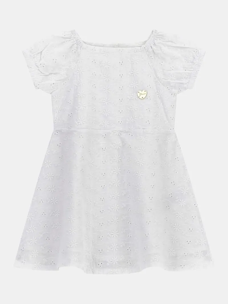 Kleid broderie anglaise