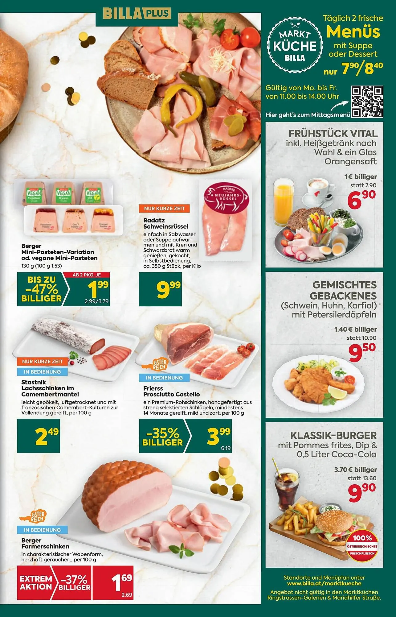 Billa Flugblatt von 26. Dezember bis 30. Dezember 2023 - Flugblätt seite 13