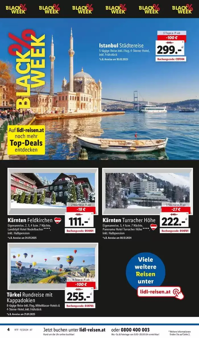 Aktuelle Reiseprospekte Themenprospekt November von 13. November bis 15. Dezember 2024 - Flugblätt seite  4