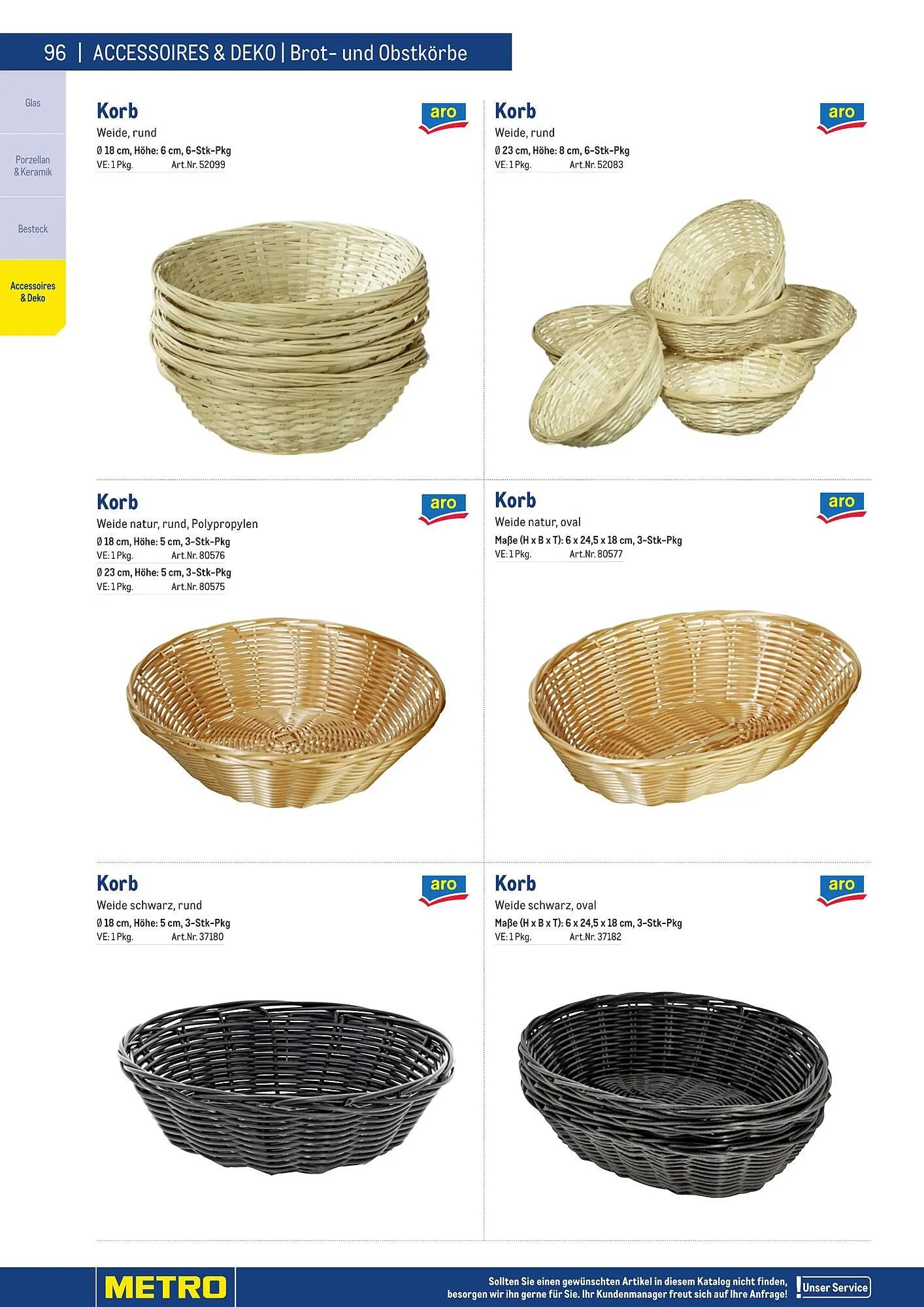 Metro Flugblatt von 25. März bis 31. Dezember 2026 - Flugblätt seite  96