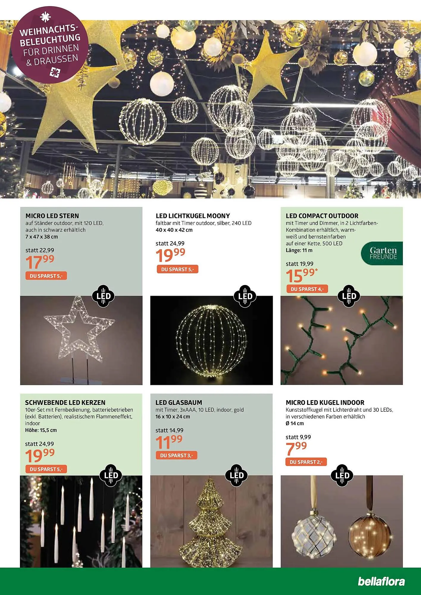 Bellaflora Flugblatt von 20. November bis 6. Dezember 2025 - Flugblätt seite 5