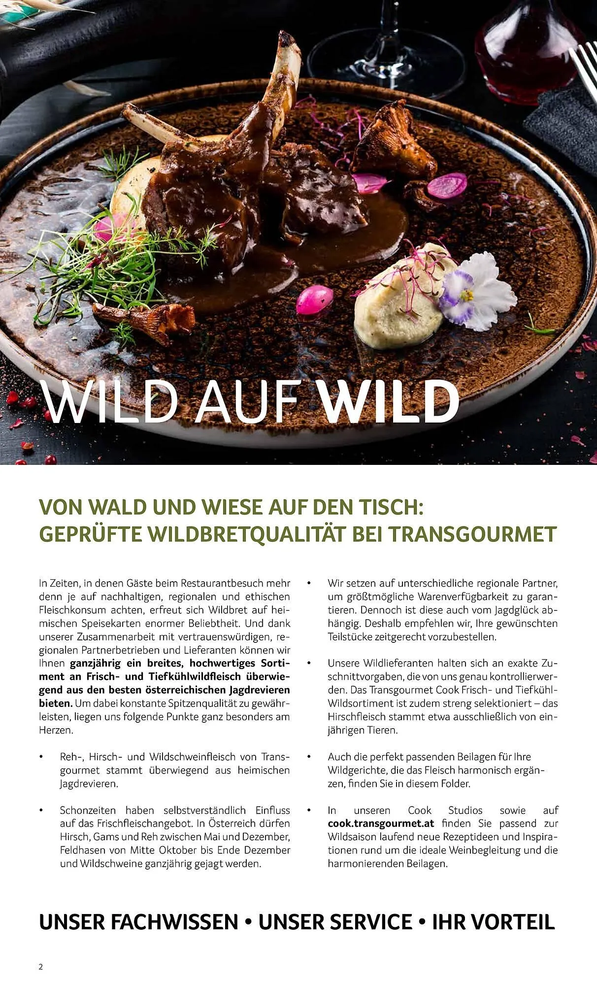 Transgourmet Flugblatt von 1. September bis 27. Dezember 2025 - Flugblätt seite  2