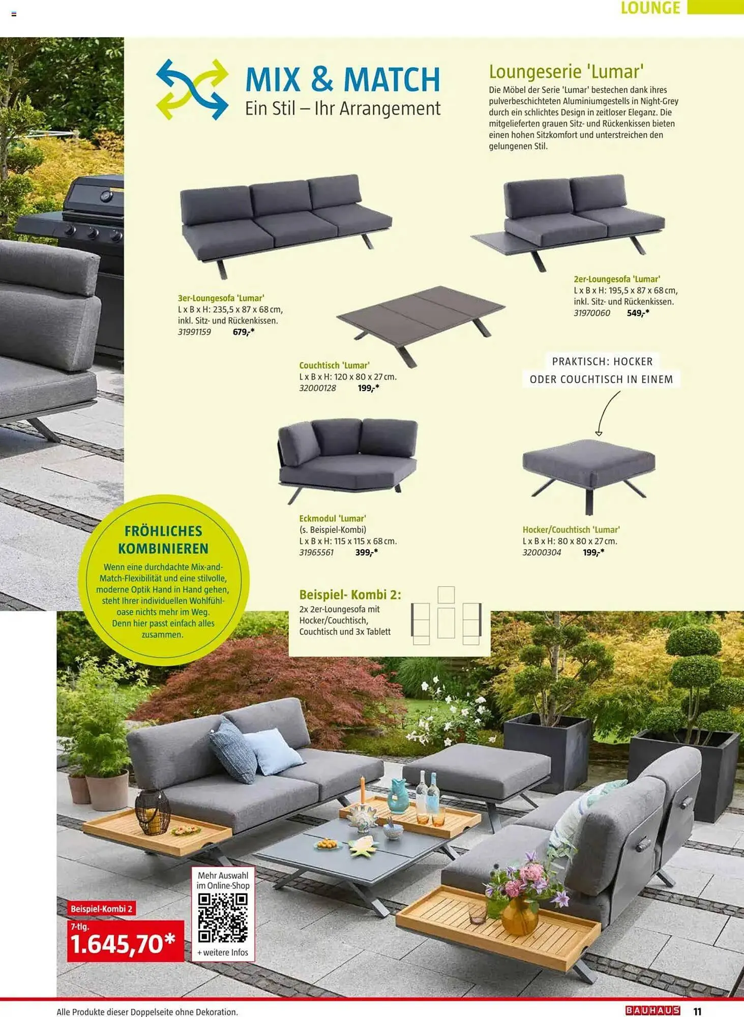 Bauhaus Flugblatt von 4. März bis 4. Jänner 2026 - Flugblätt seite  11