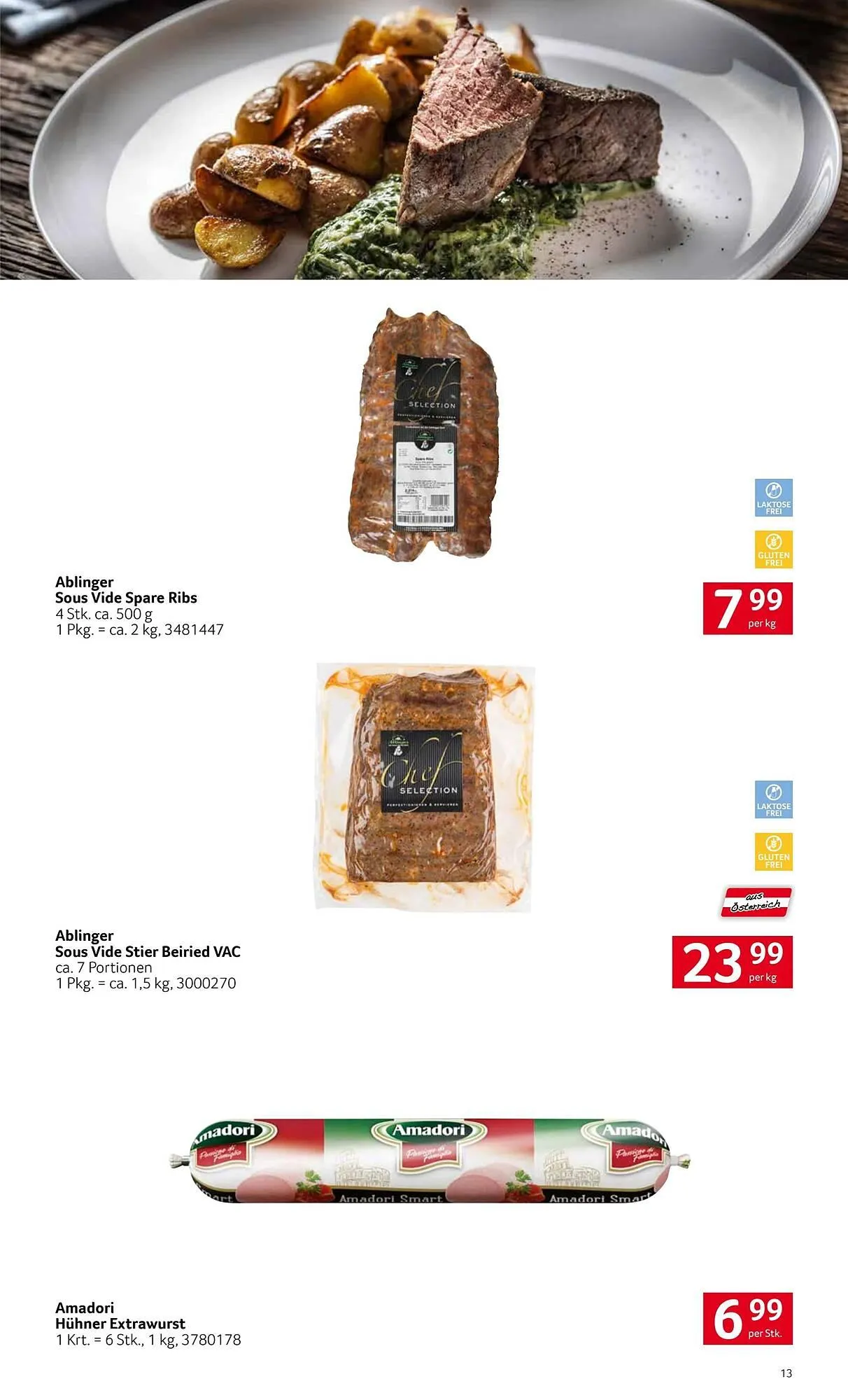 Transgourmet Flugblatt von 26. Jänner bis 22. Februar 2026 - Flugblätt seite  13