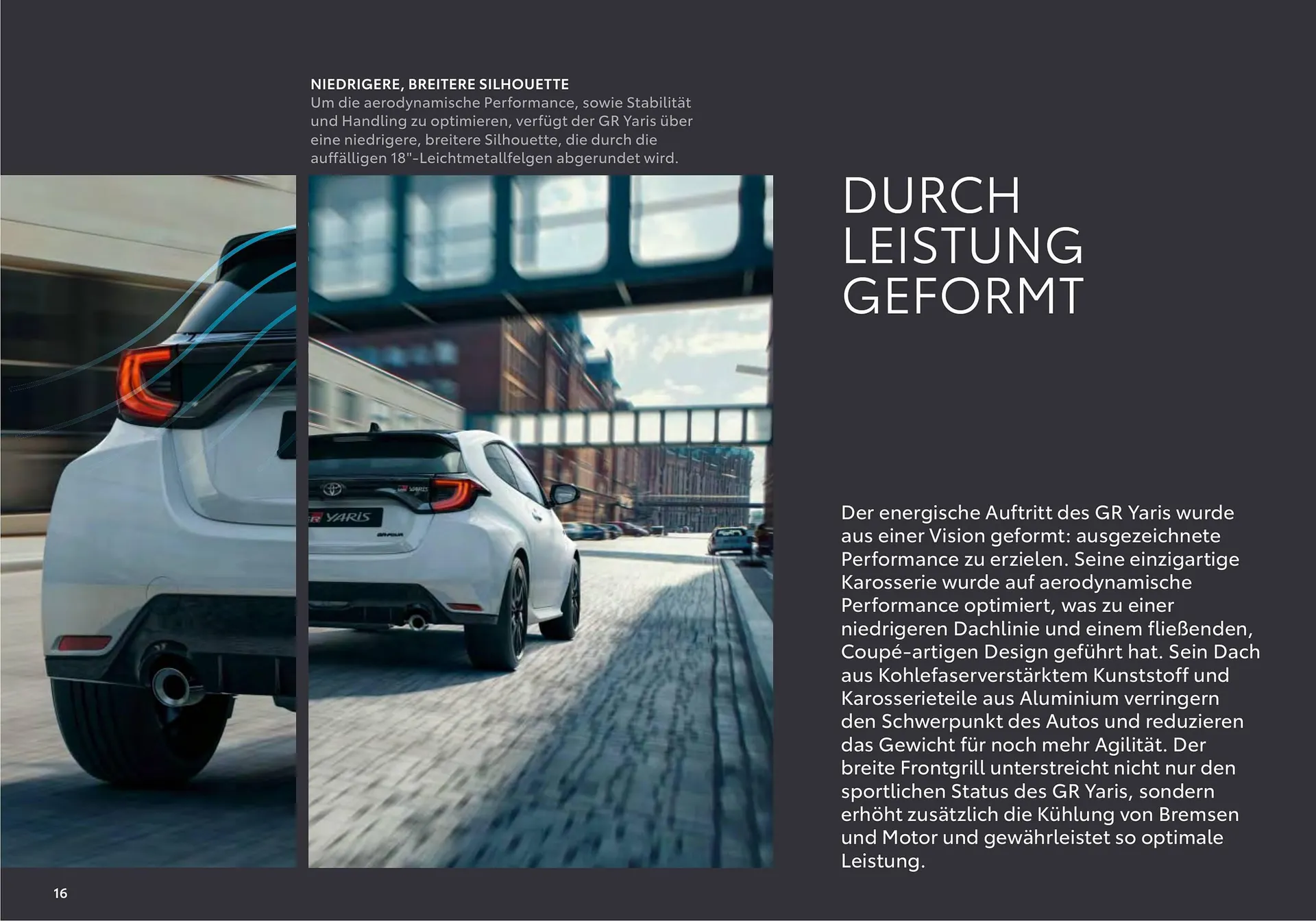 Toyota GR Yaris Flugblatt von 11. Juli bis 10. Jänner 2025 - Flugblätt seite 16