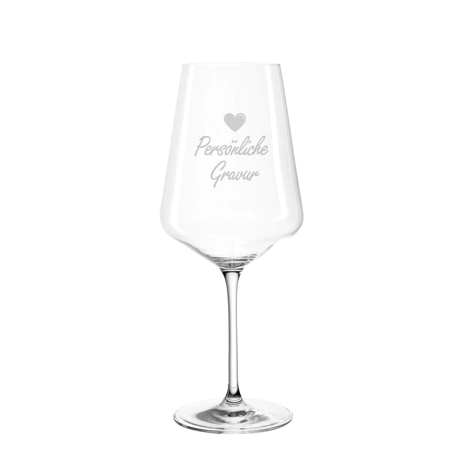 Rotweinglas PUCCINI 750 ml mit persönlicher Gravur