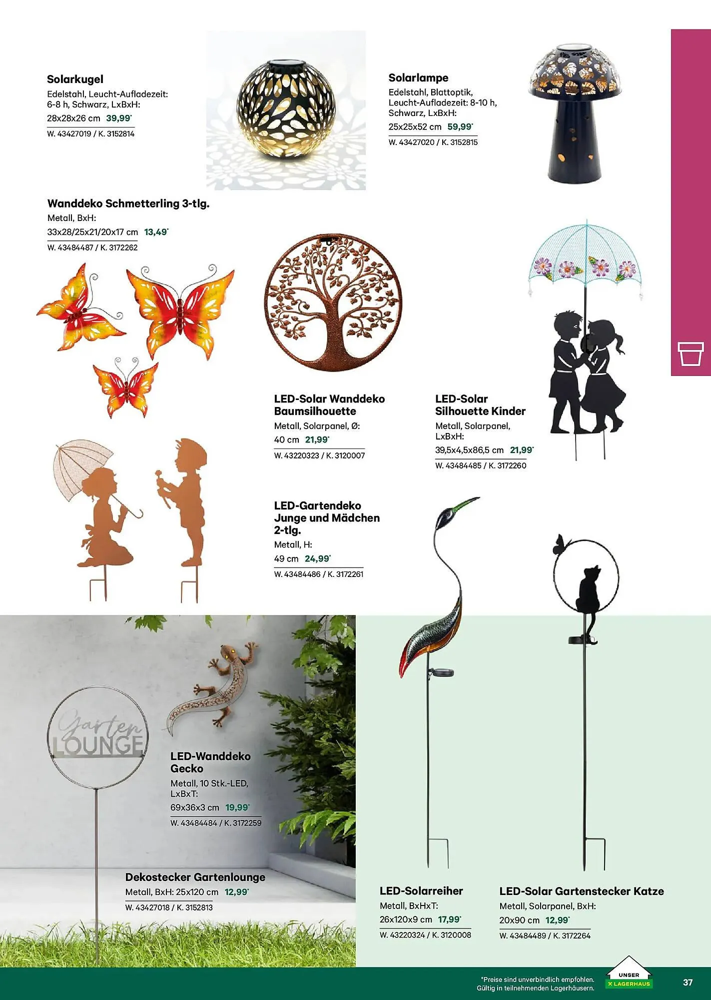 Lagerhaus Flugblatt von 22. Februar bis 31. Mai 2026 - Flugblätt seite 37