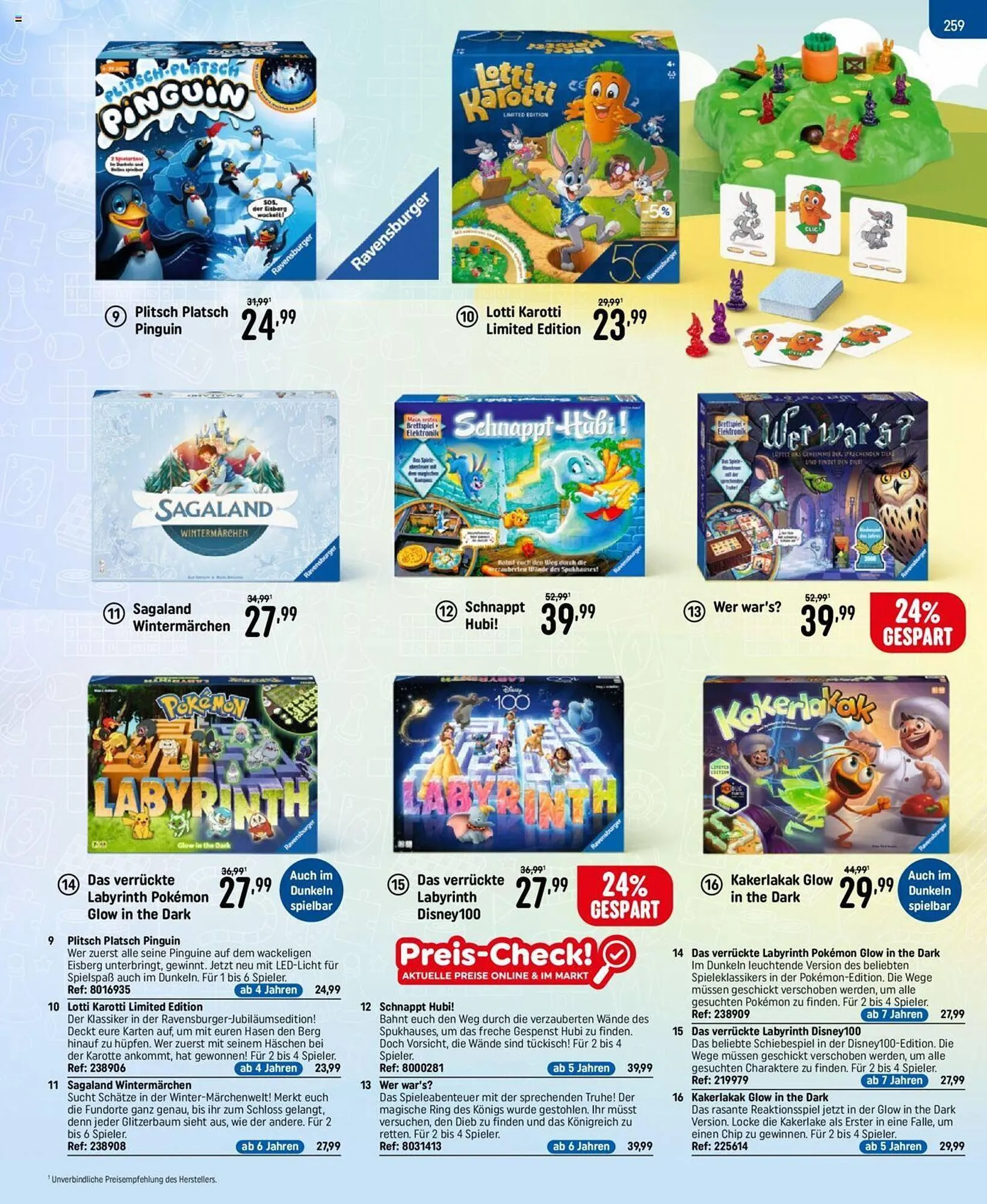 Smyths Toys Flugblatt von 25. September bis 13. Dezember 2024 - Flugblätt seite  259