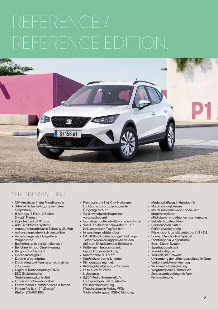 Seat Arona von 31. Jänner bis 22. Jänner 2026 - Flugblätt seite  7