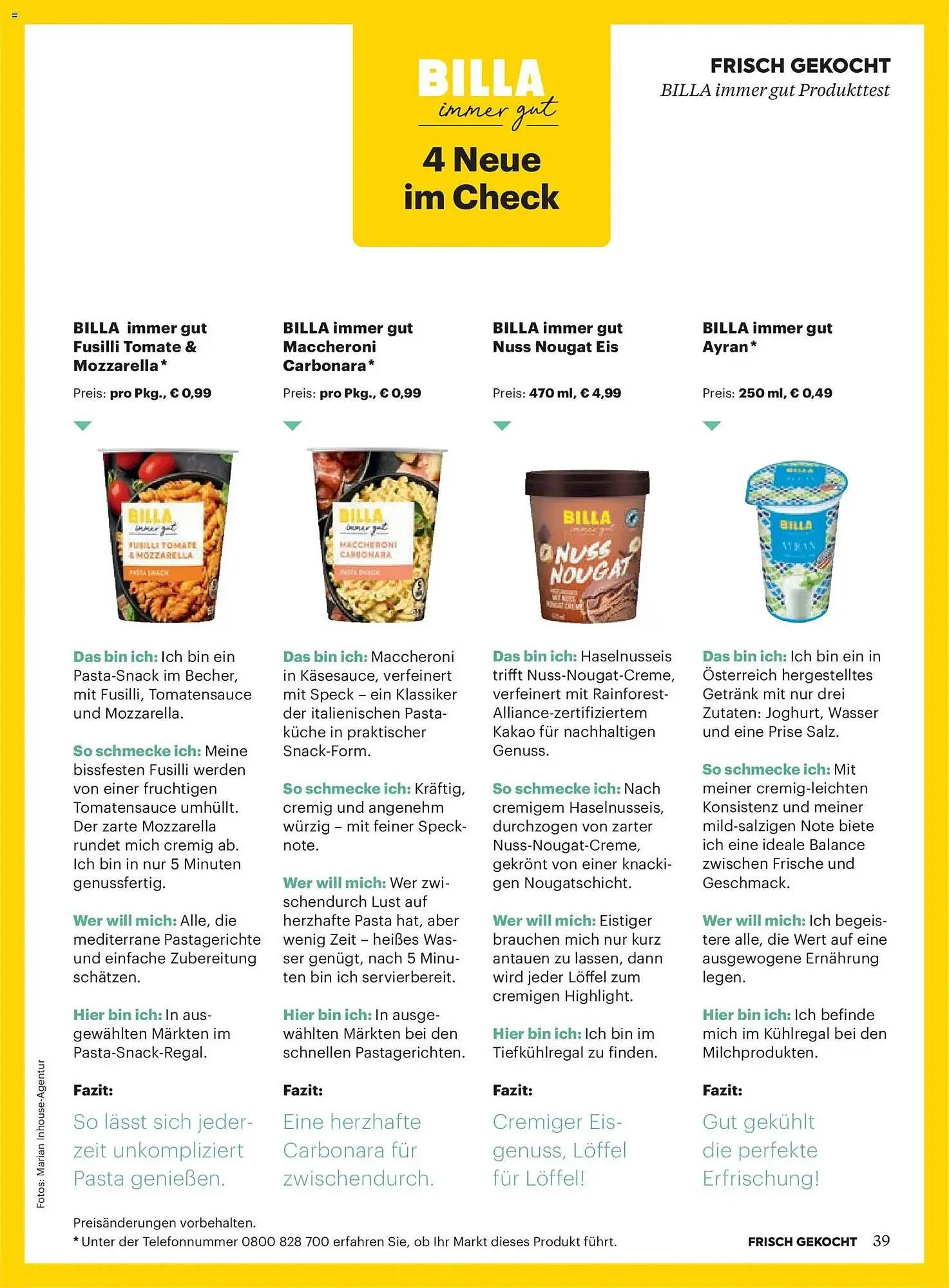 Billa Flugblatt von 1. Jänner bis 28. Februar 2026 - Flugblätt seite  35