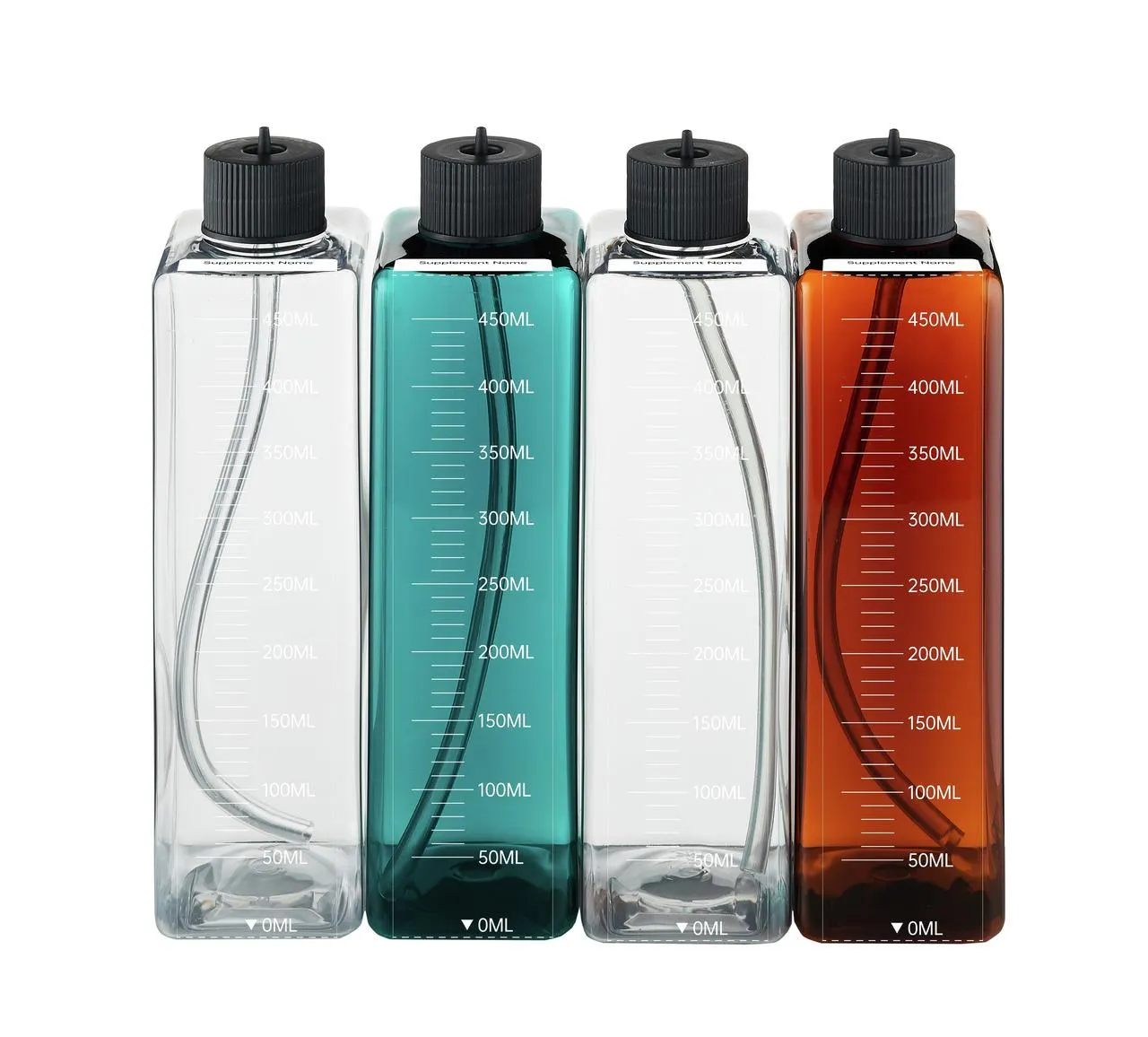 Chihiros Dosierflaschen Aquarium Steuerung 450 ml 4 Stück