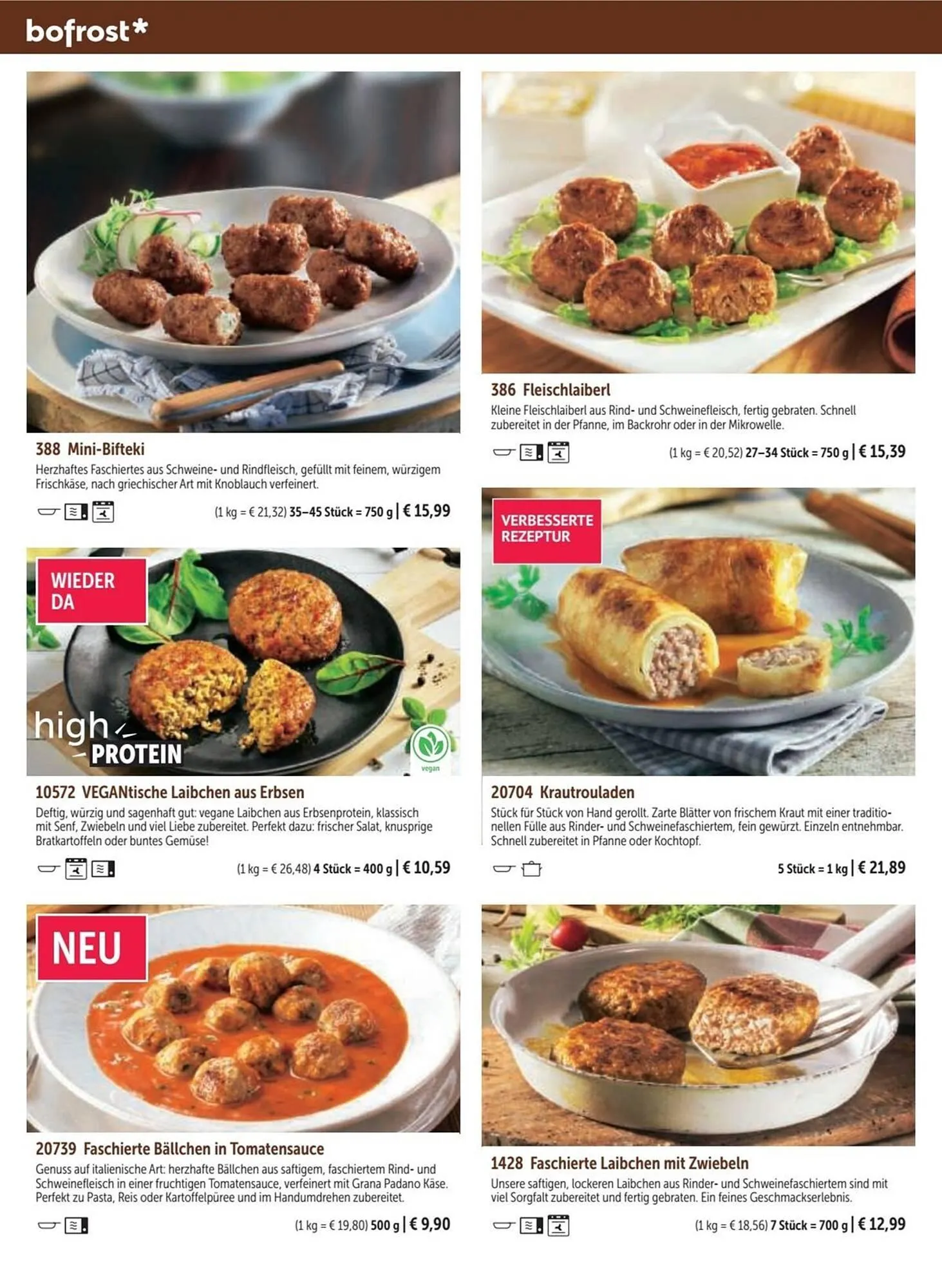 Bofrost Katalog von 13. September bis 6. März 2026 - Flugblätt seite  76