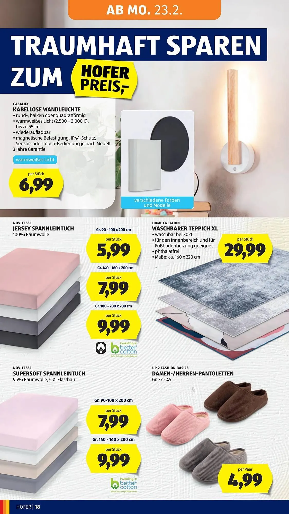 Hofer Flugblatt von 20. Februar bis 1. März 2026 - Flugblätt seite 22