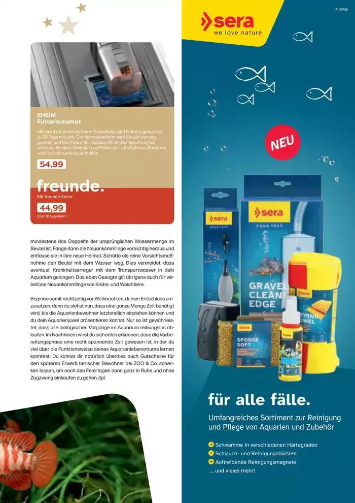 Angebote ZOO & Co von 29. November bis 13. Dezember 2024 - Flugblätt seite 53