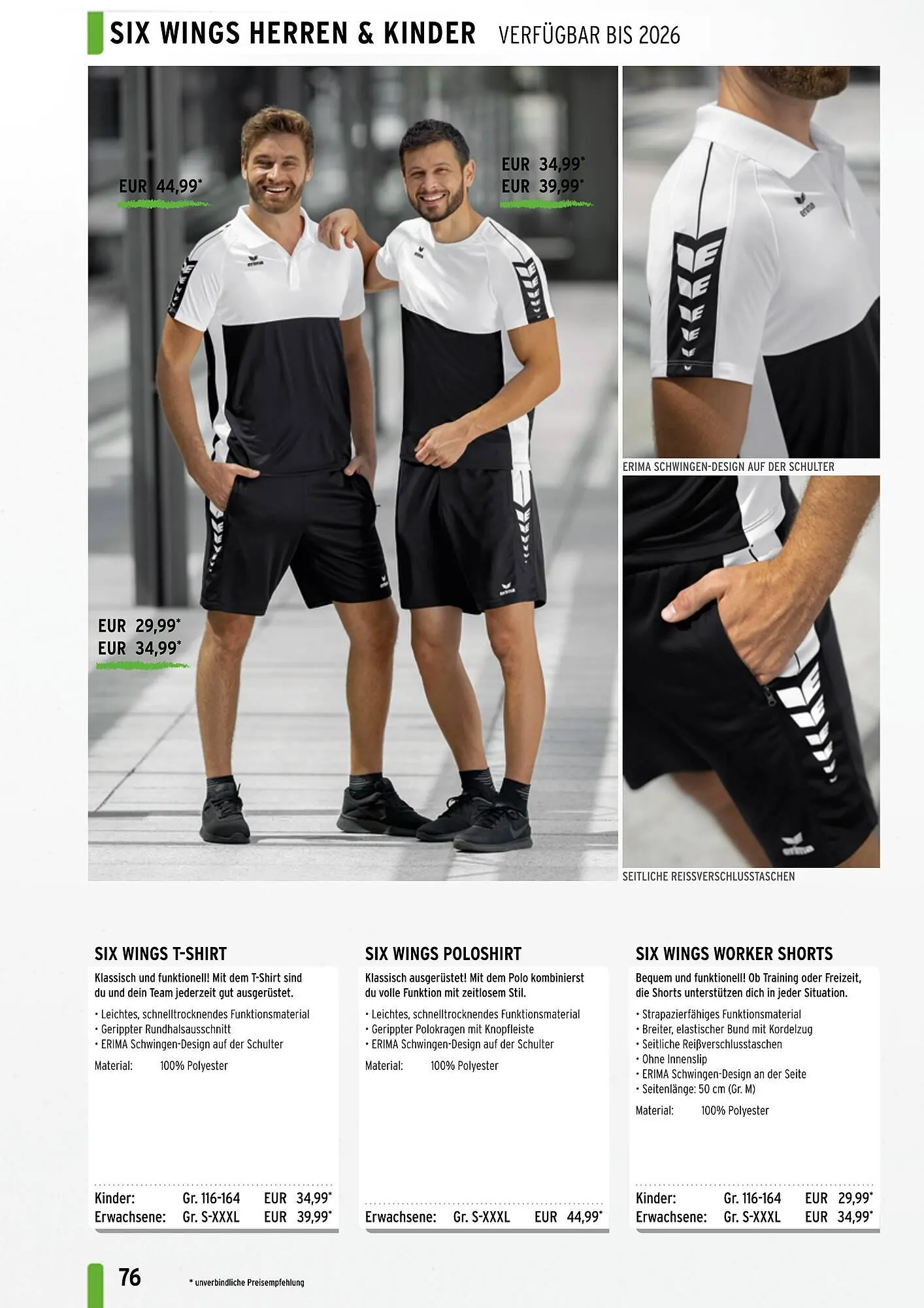 ERIMA Flugblatt von 2. Jänner bis 31. Dezember 2024 - Flugblätt seite  76